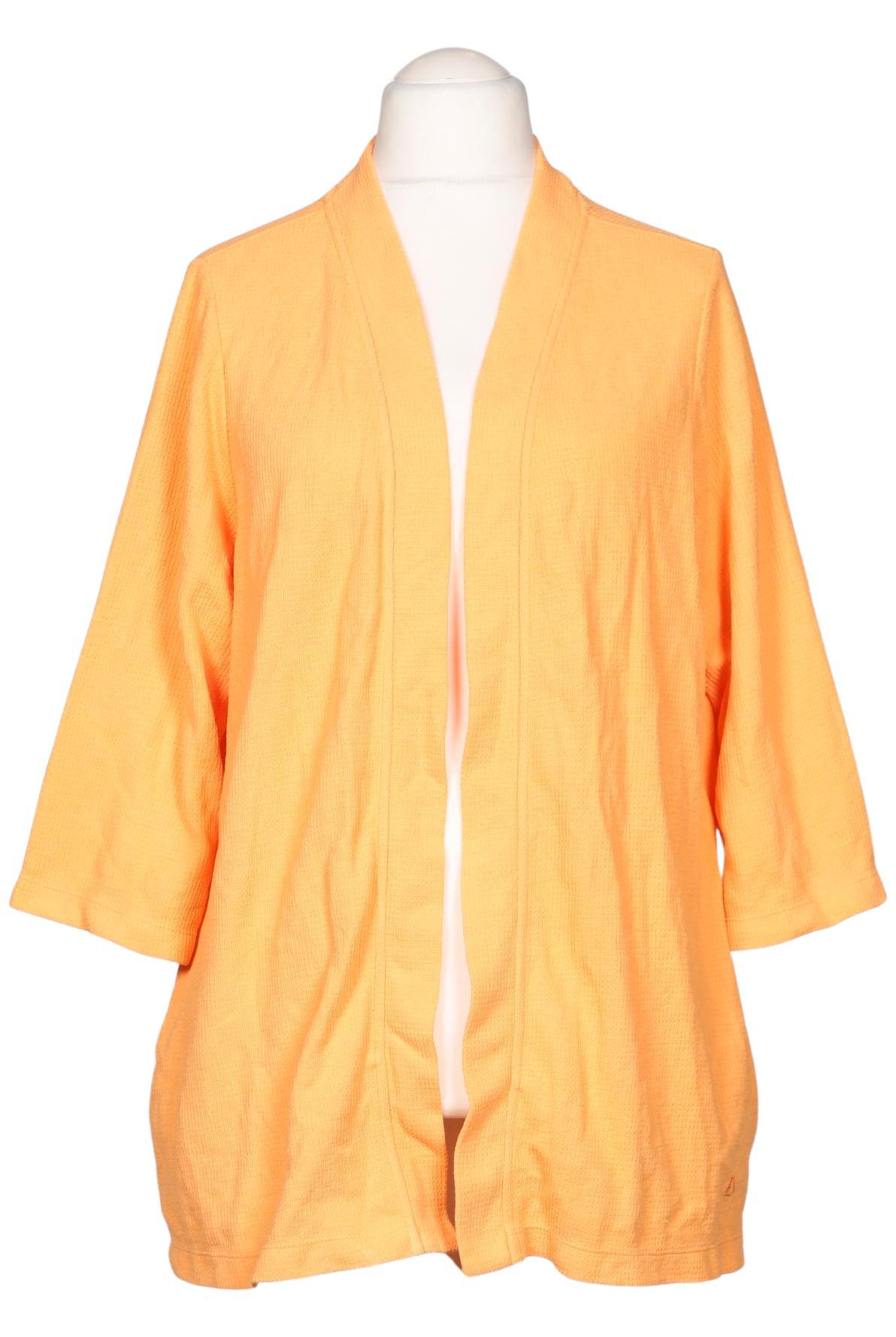 

Triangle Damen Strickjacke, orange, Gr. 44