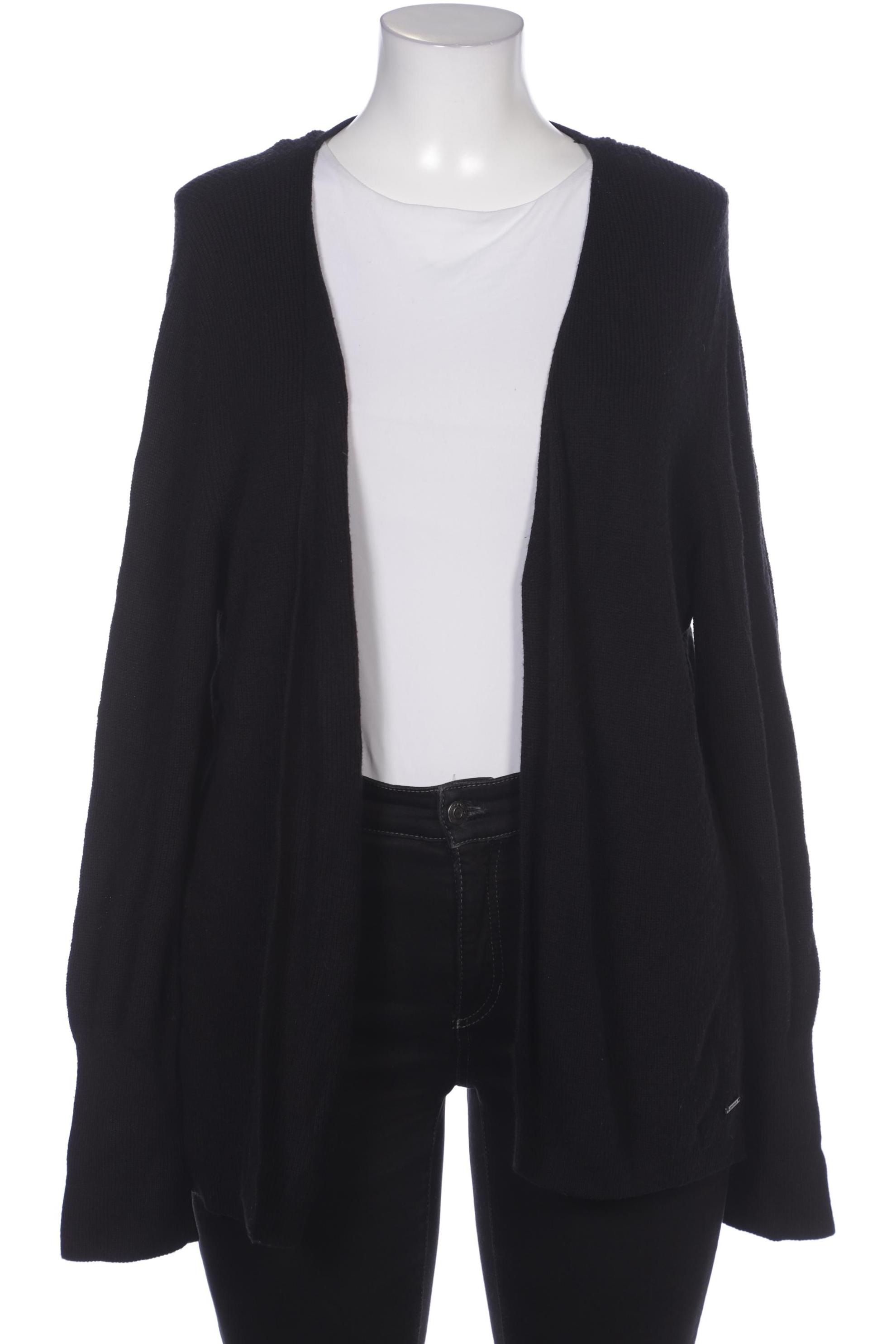 

Triangle Damen Strickjacke, schwarz, Gr. 48