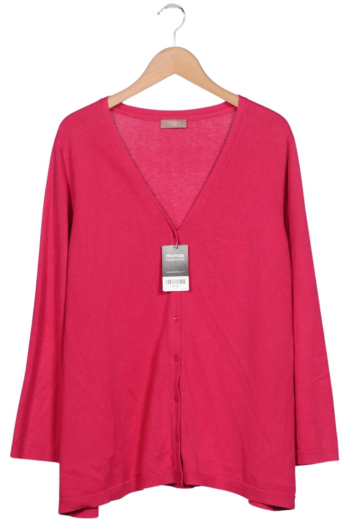 

Triangle Damen Strickjacke, pink, Gr. 52