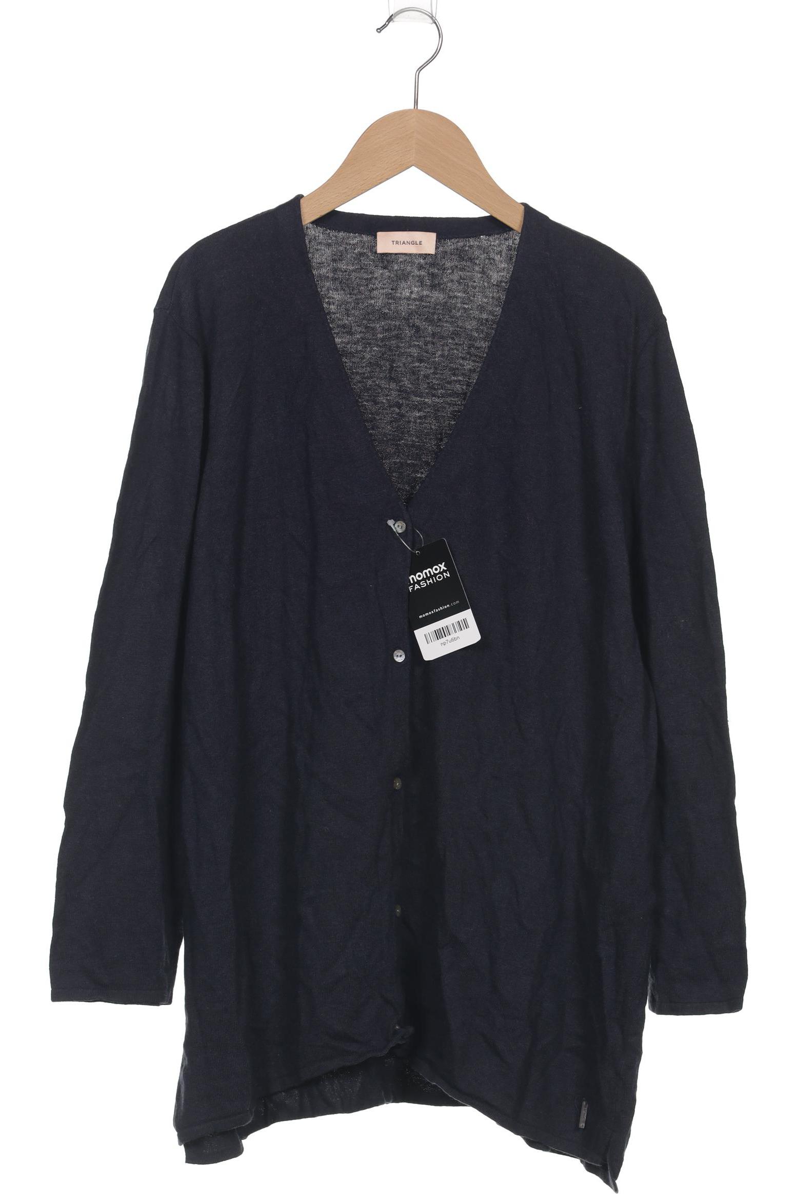 

Triangle Damen Strickjacke, marineblau, Gr. 52