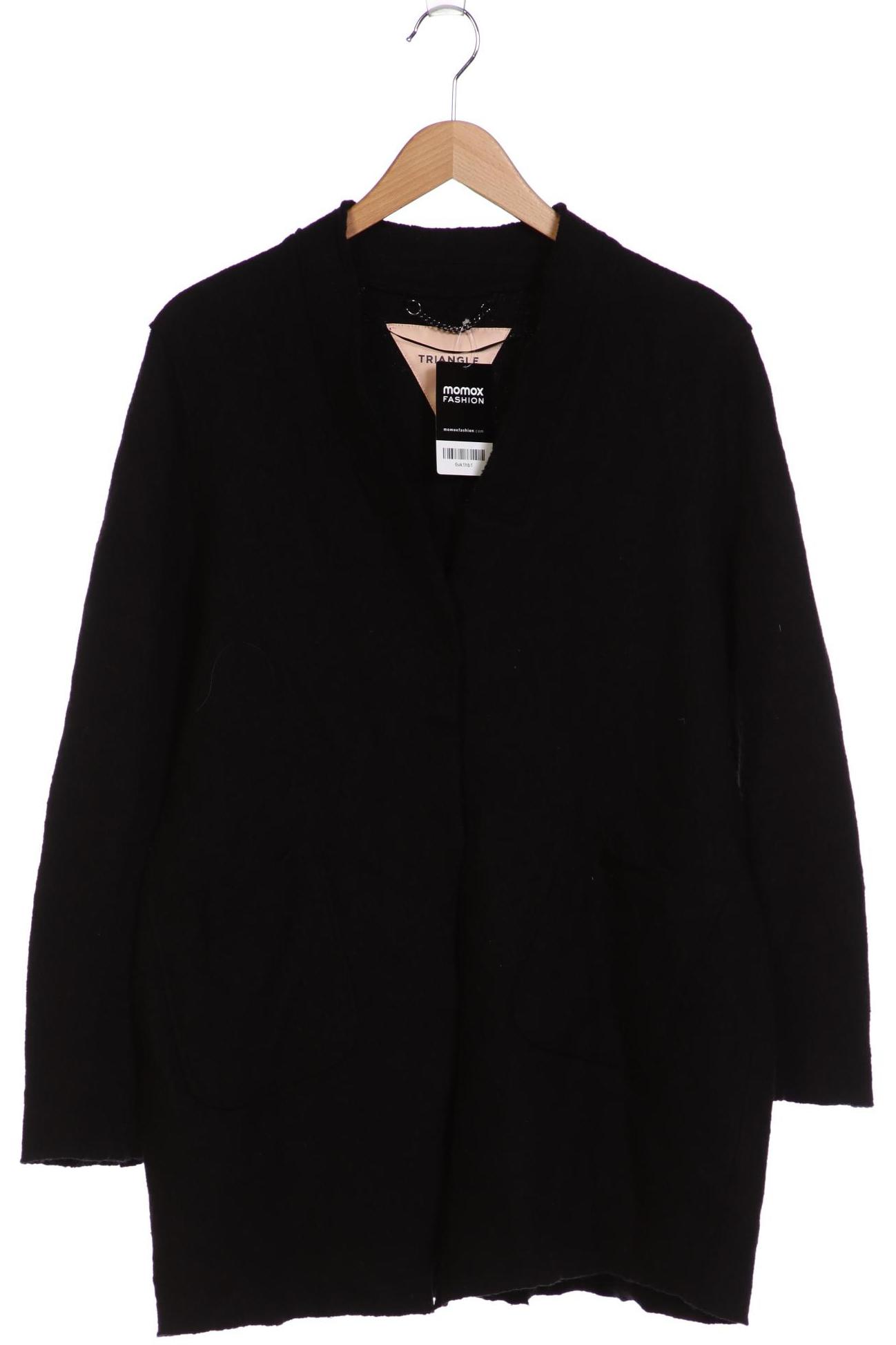 

Triangle Damen Strickjacke, schwarz, Gr. 40