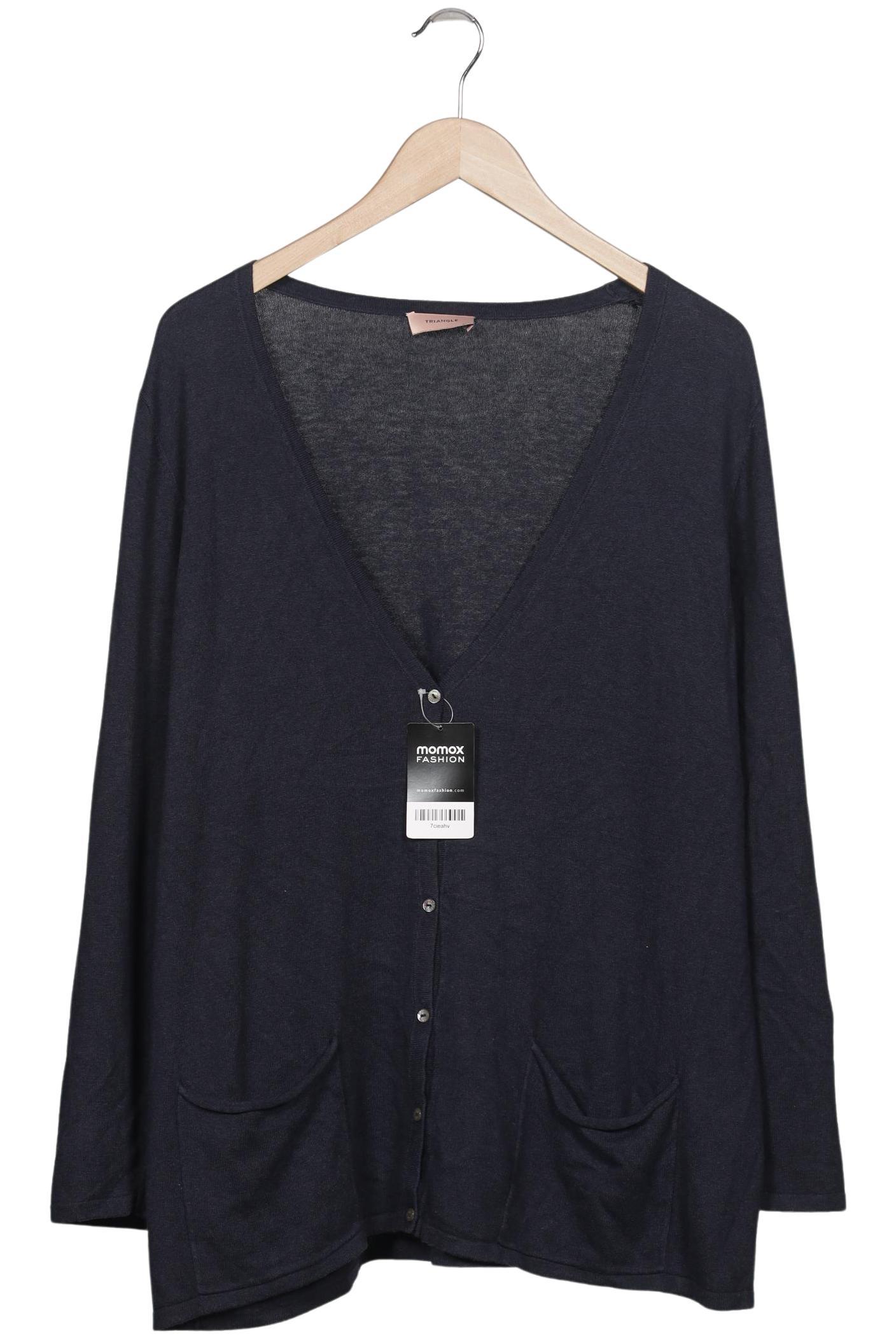 

Triangle Damen Strickjacke, marineblau, Gr. 48