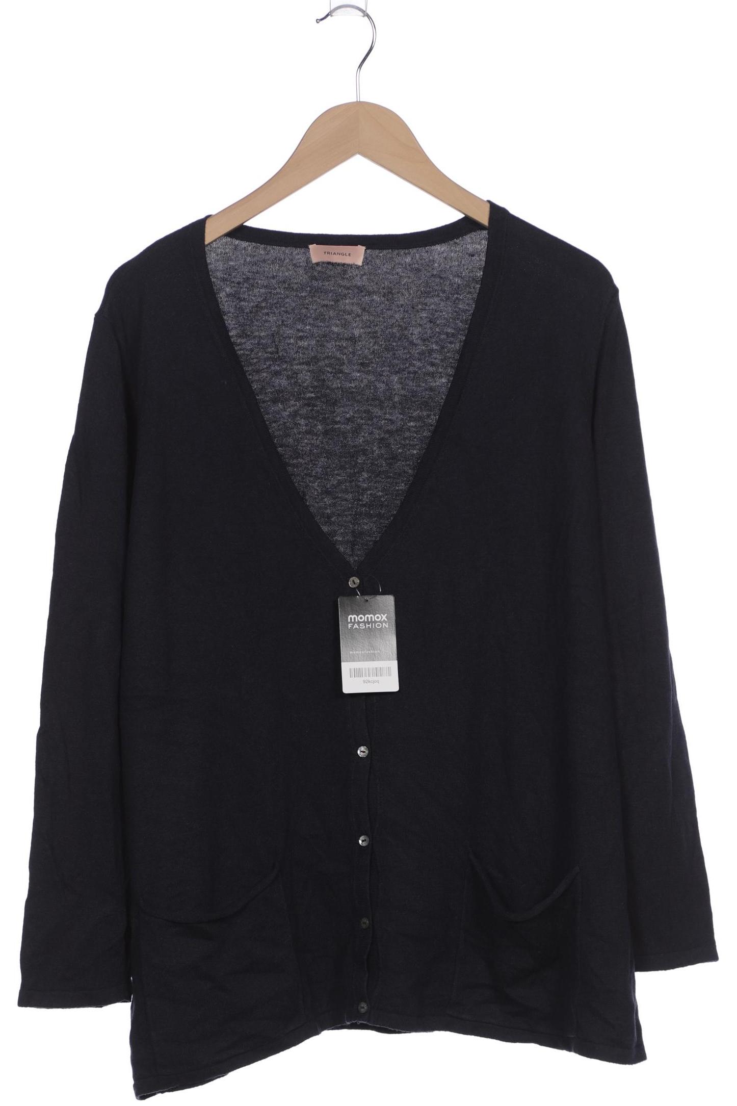 

Triangle Damen Strickjacke, marineblau, Gr. 48