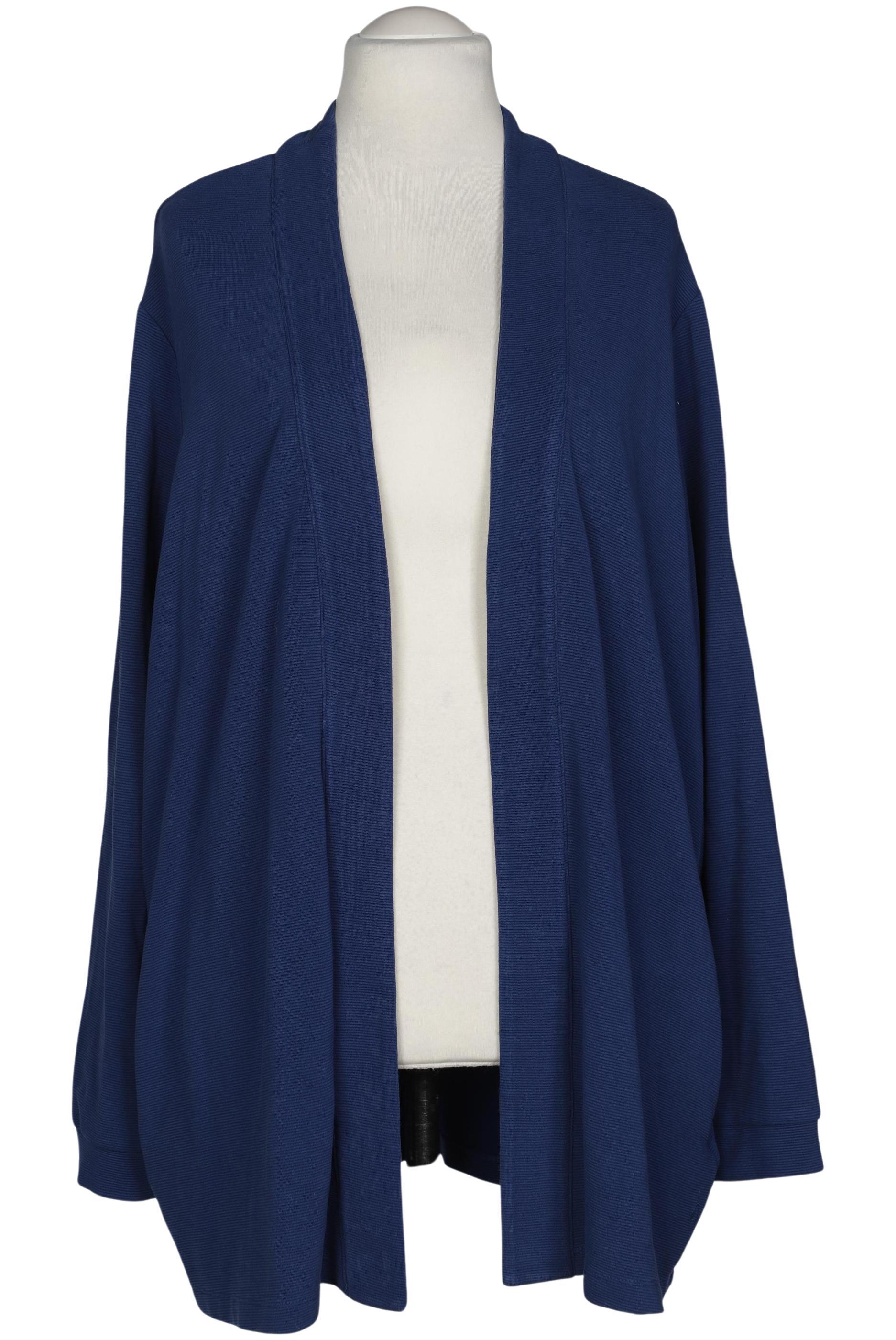 

Triangle Damen Strickjacke, blau, Gr. 54