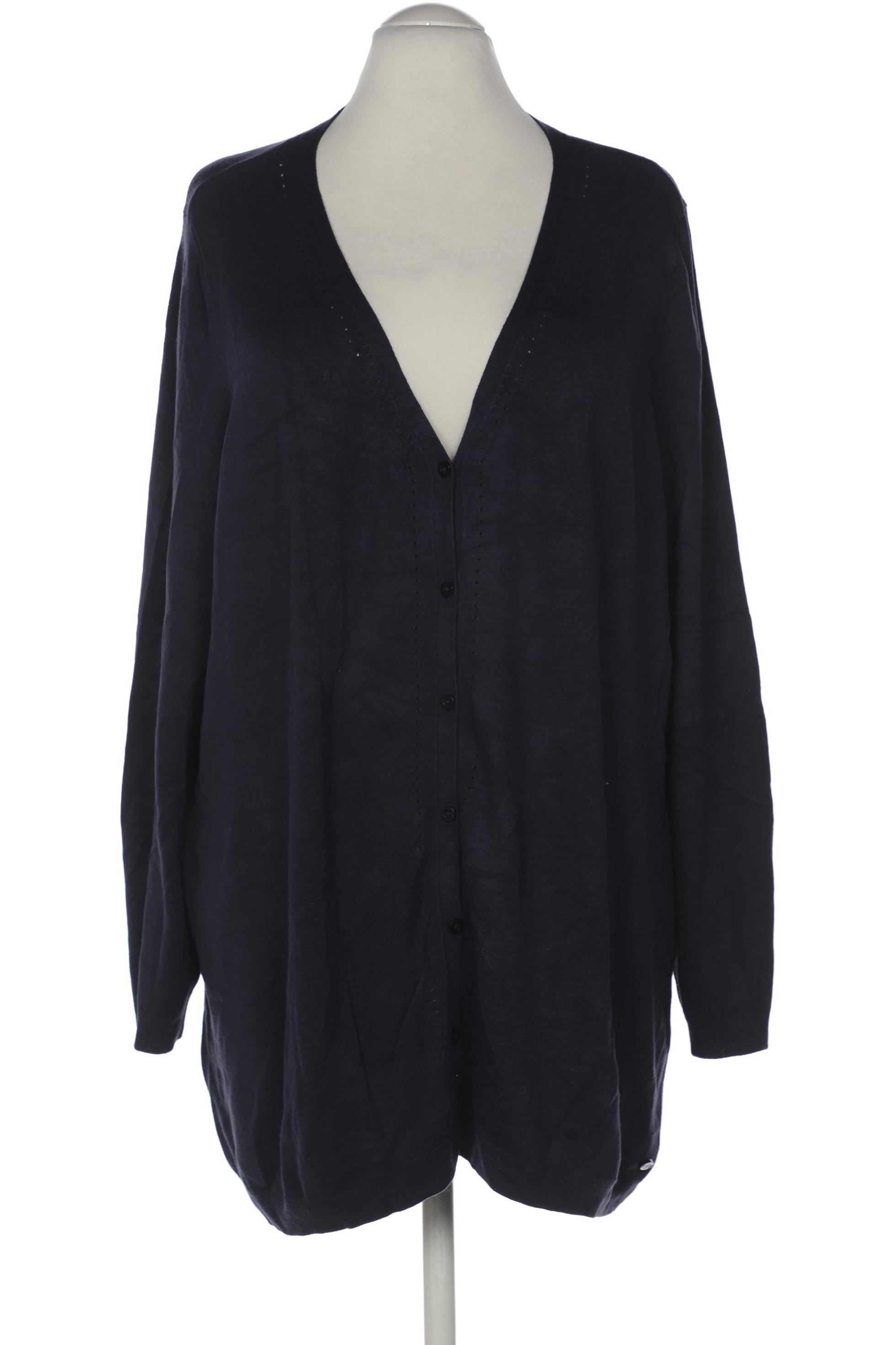 Thumbnail - Triangle Damen Strickjacke, marineblau, Gr. 54