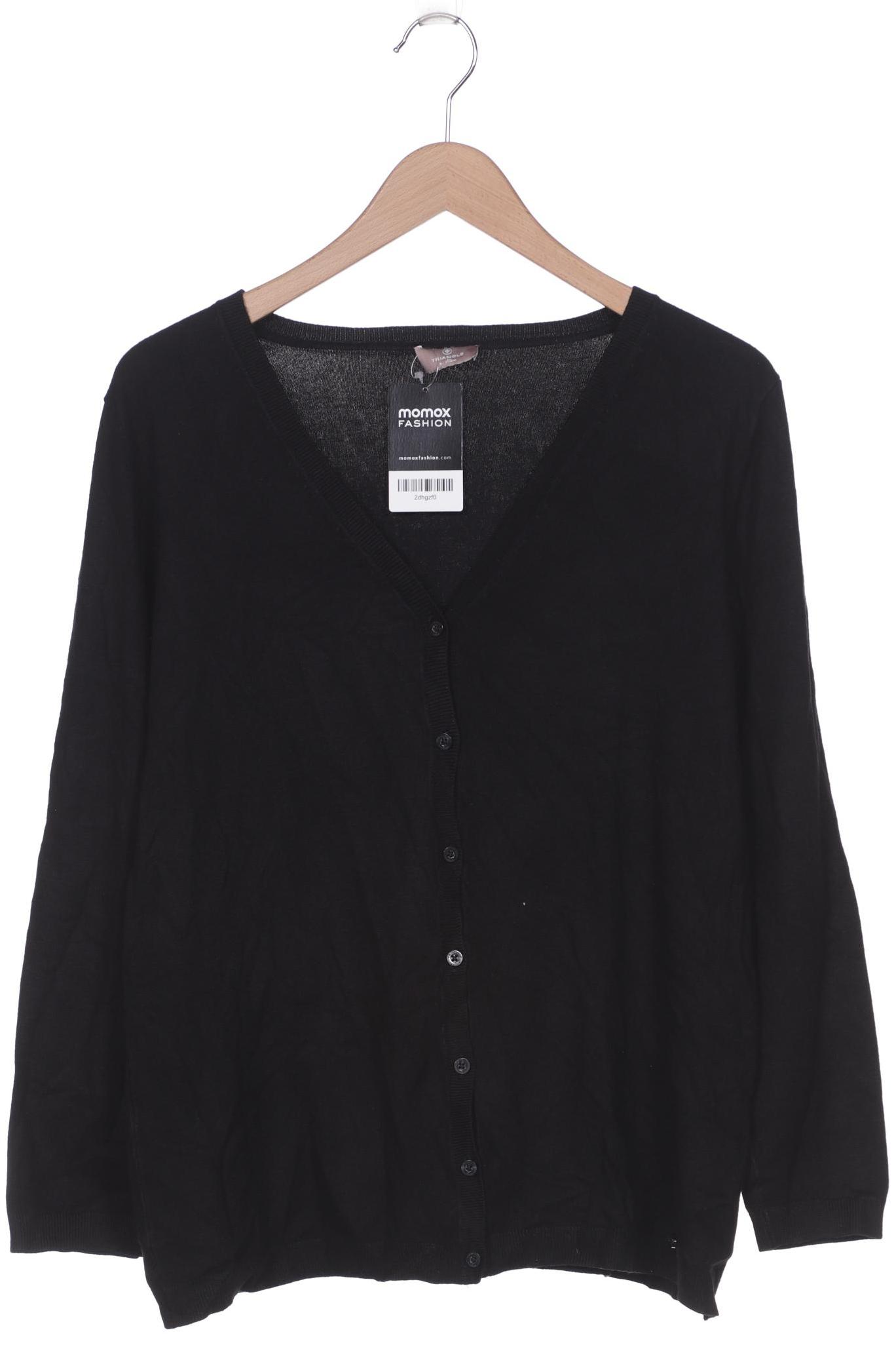 

Triangle Damen Strickjacke, schwarz, Gr. 44