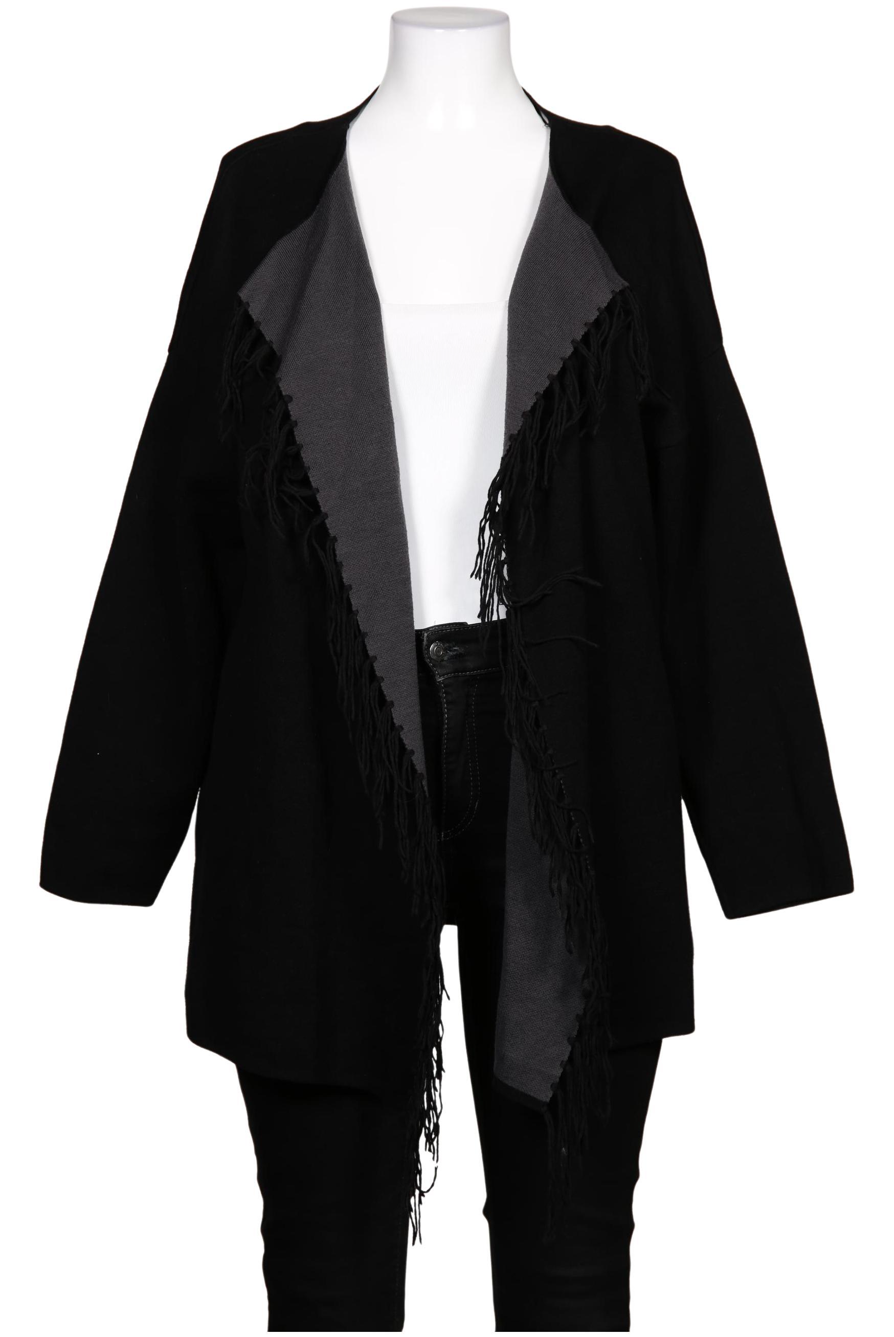 

Triangle Damen Strickjacke, schwarz, Gr. 48