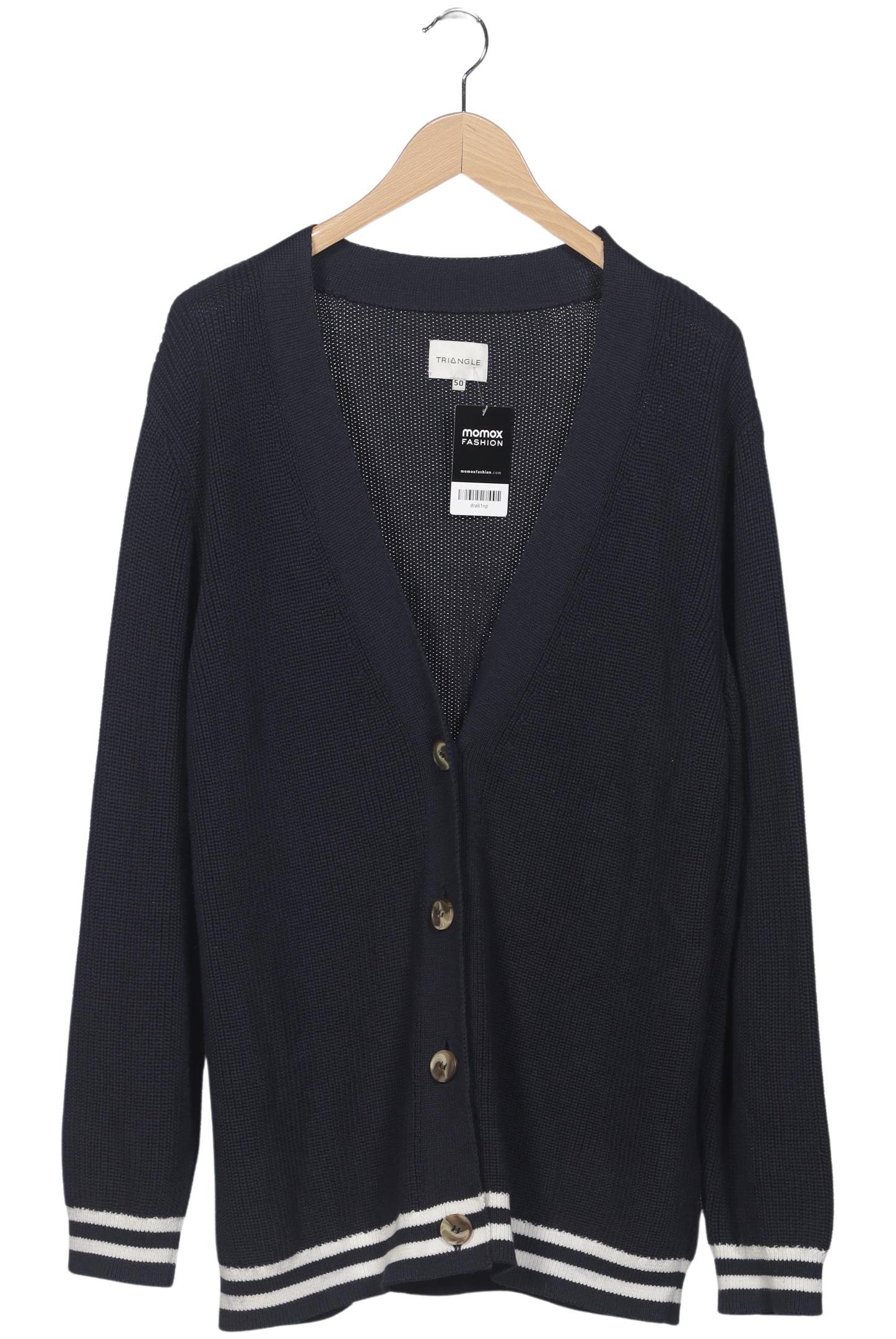 

Triangle Damen Strickjacke, marineblau, Gr. 50