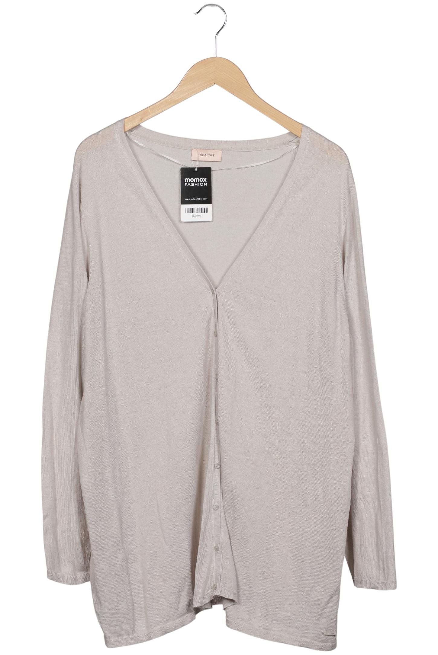 

Triangle Damen Strickjacke, beige, Gr. 54