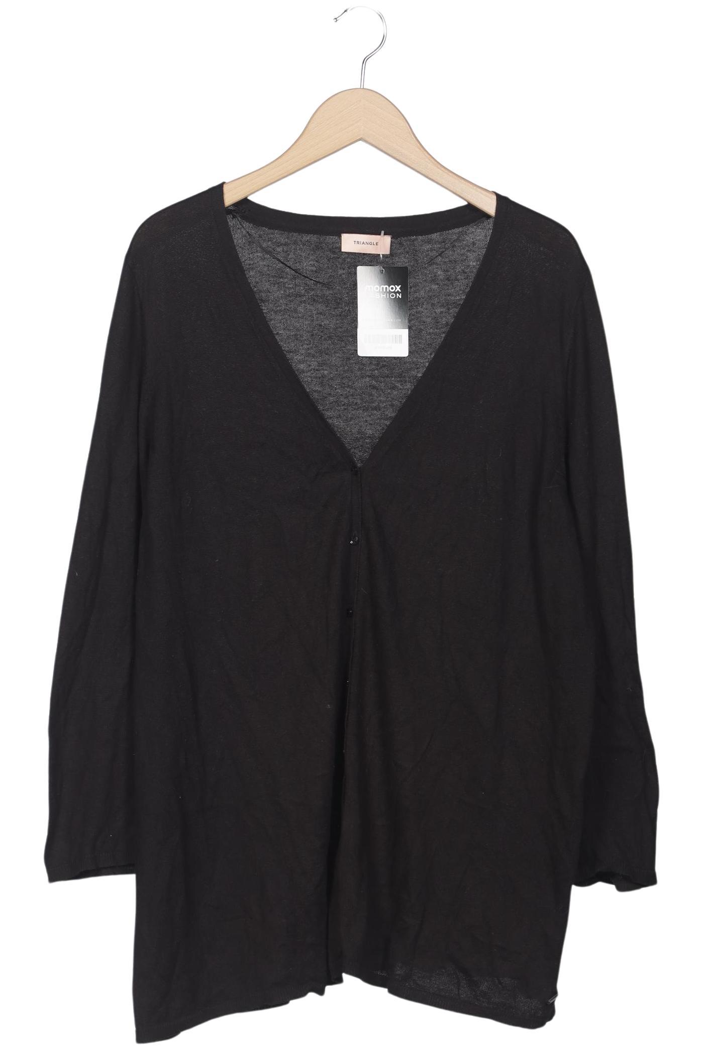

Triangle Damen Strickjacke, schwarz, Gr. 54