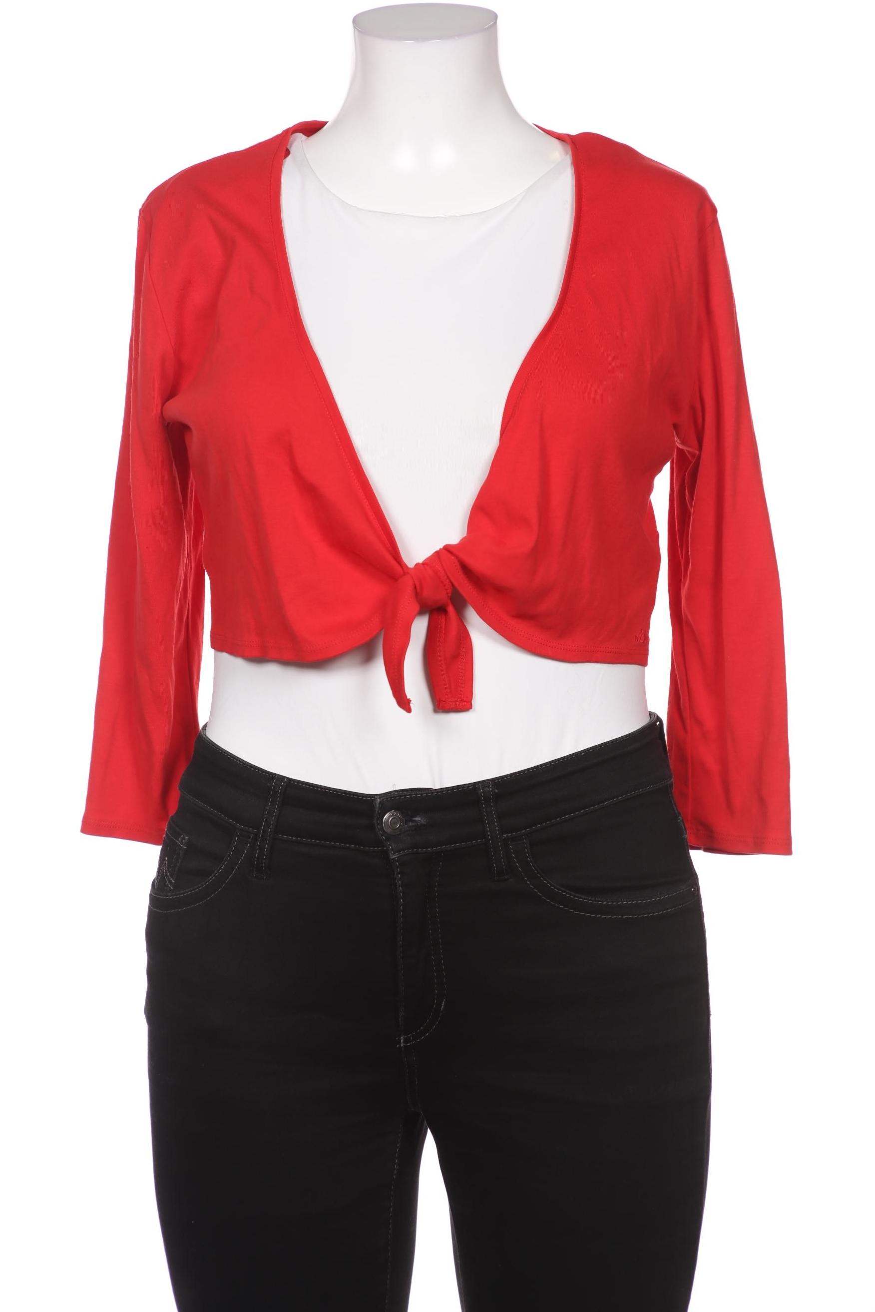 

Triangle Damen Strickjacke, rot, Gr. 44