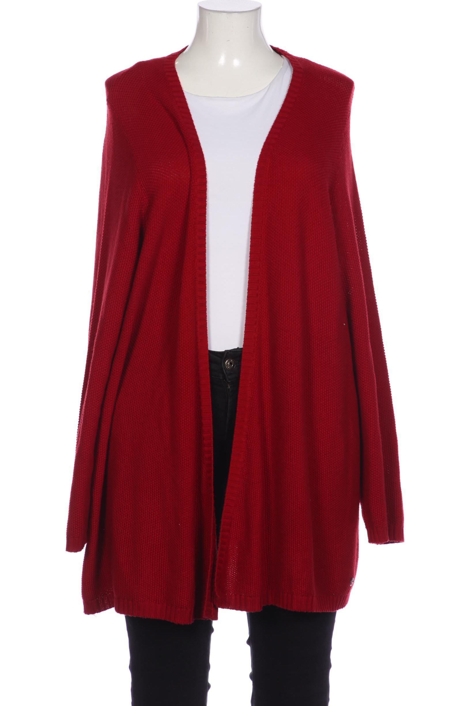 

Triangle Damen Strickjacke, rot, Gr. 50