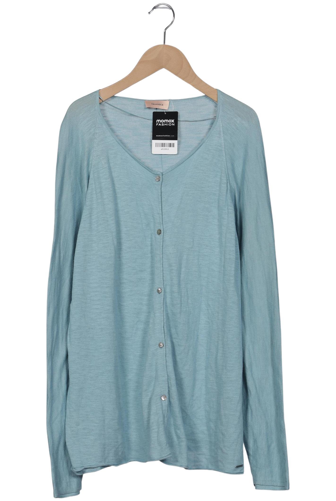 

Triangle Damen Strickjacke, hellblau, Gr. 46