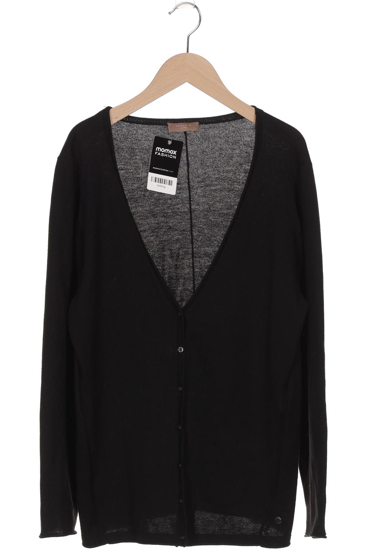 

Triangle Damen Strickjacke, schwarz, Gr. 40