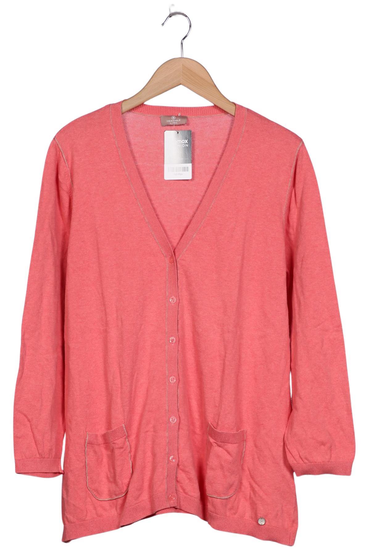 

Triangle Damen Strickjacke, pink, Gr. 48