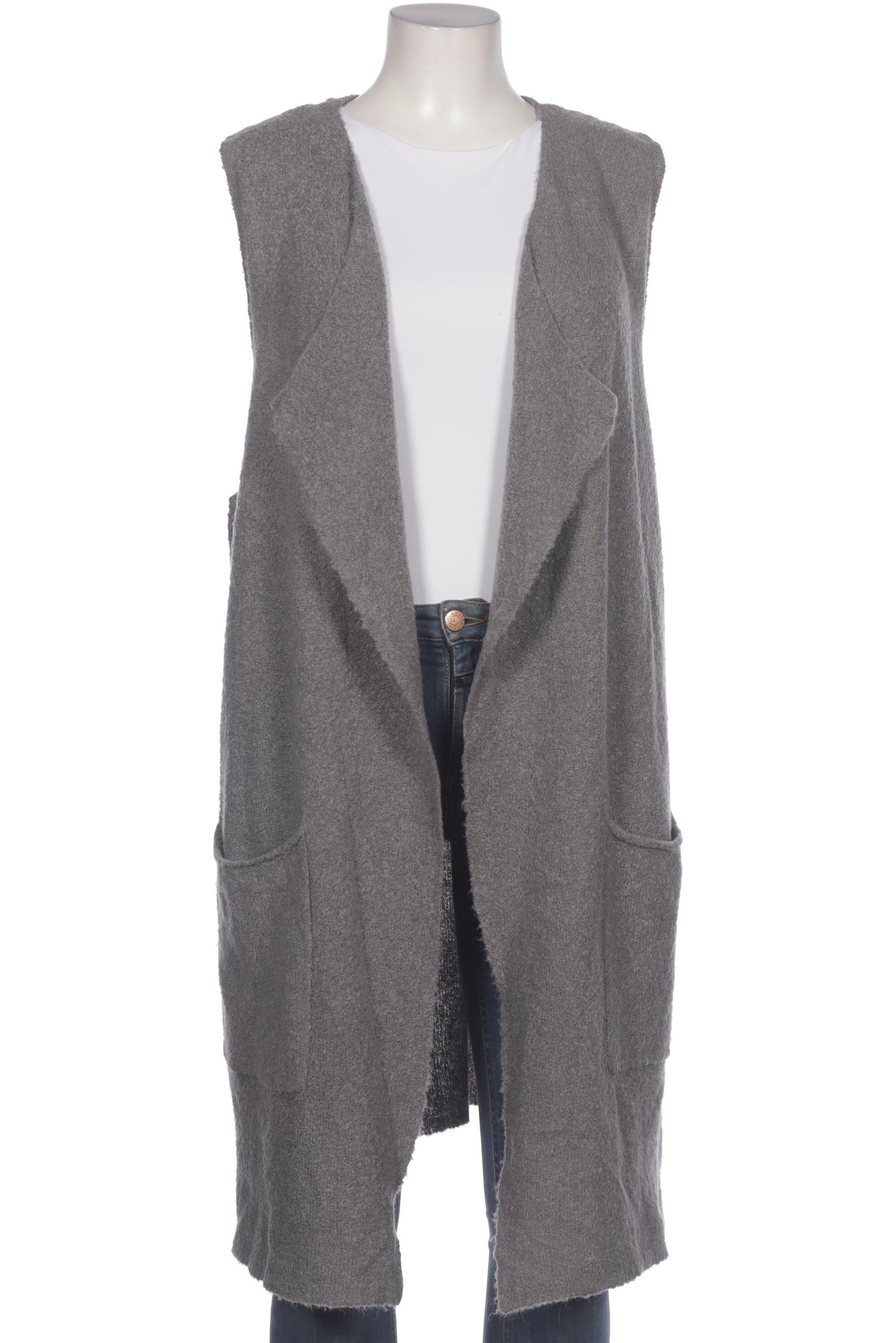 

Triangle Damen Strickjacke, grau, Gr. 50