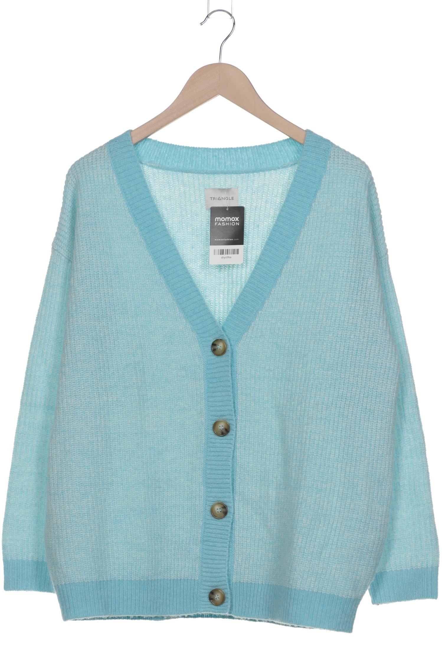 

Triangle Damen Strickjacke, blau, Gr. 44