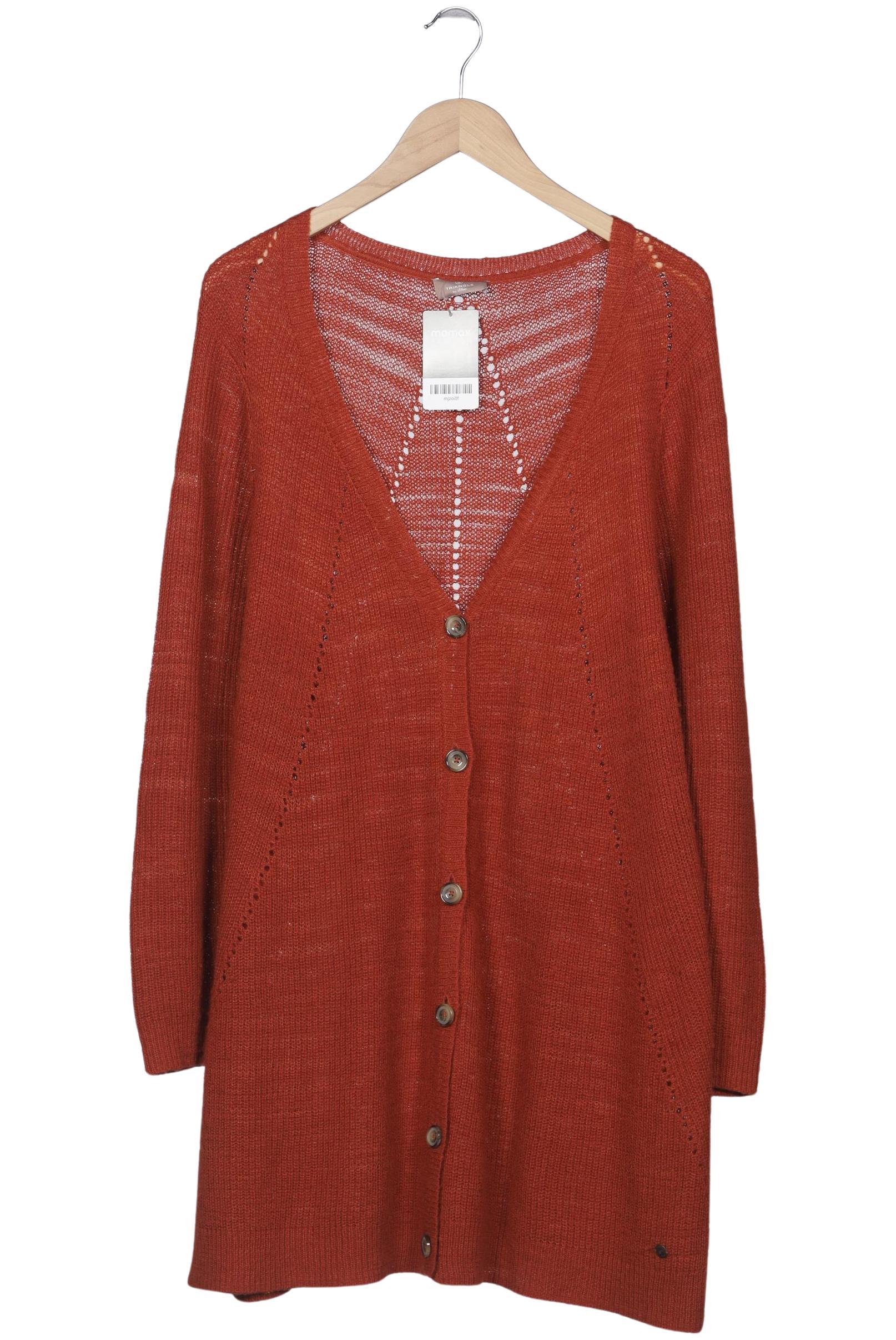 

Triangle Damen Strickjacke, rot, Gr. 48