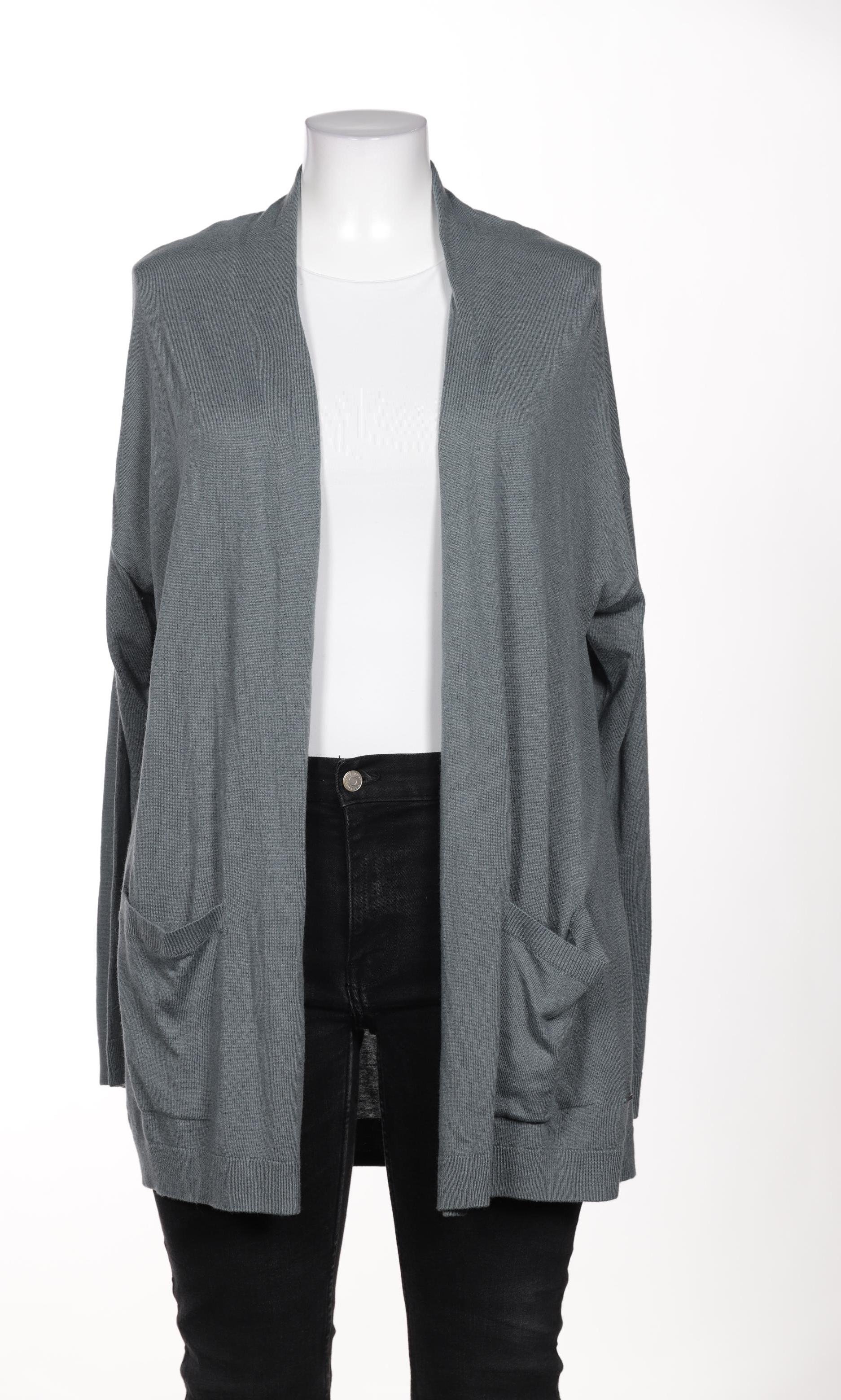 

Triangle Damen Strickjacke, grau, Gr. 44