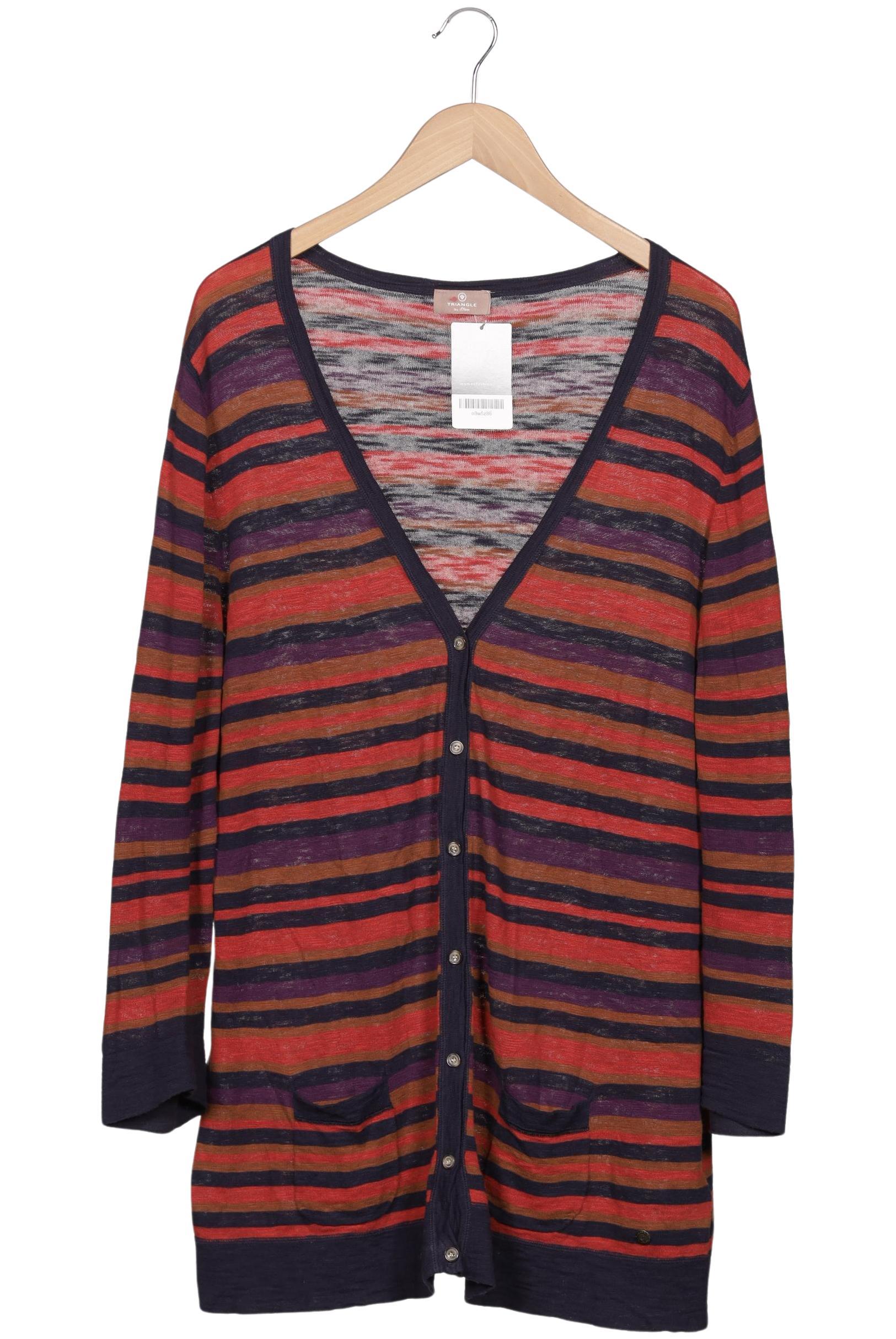 

Triangle Damen Strickjacke, mehrfarbig, Gr. 48