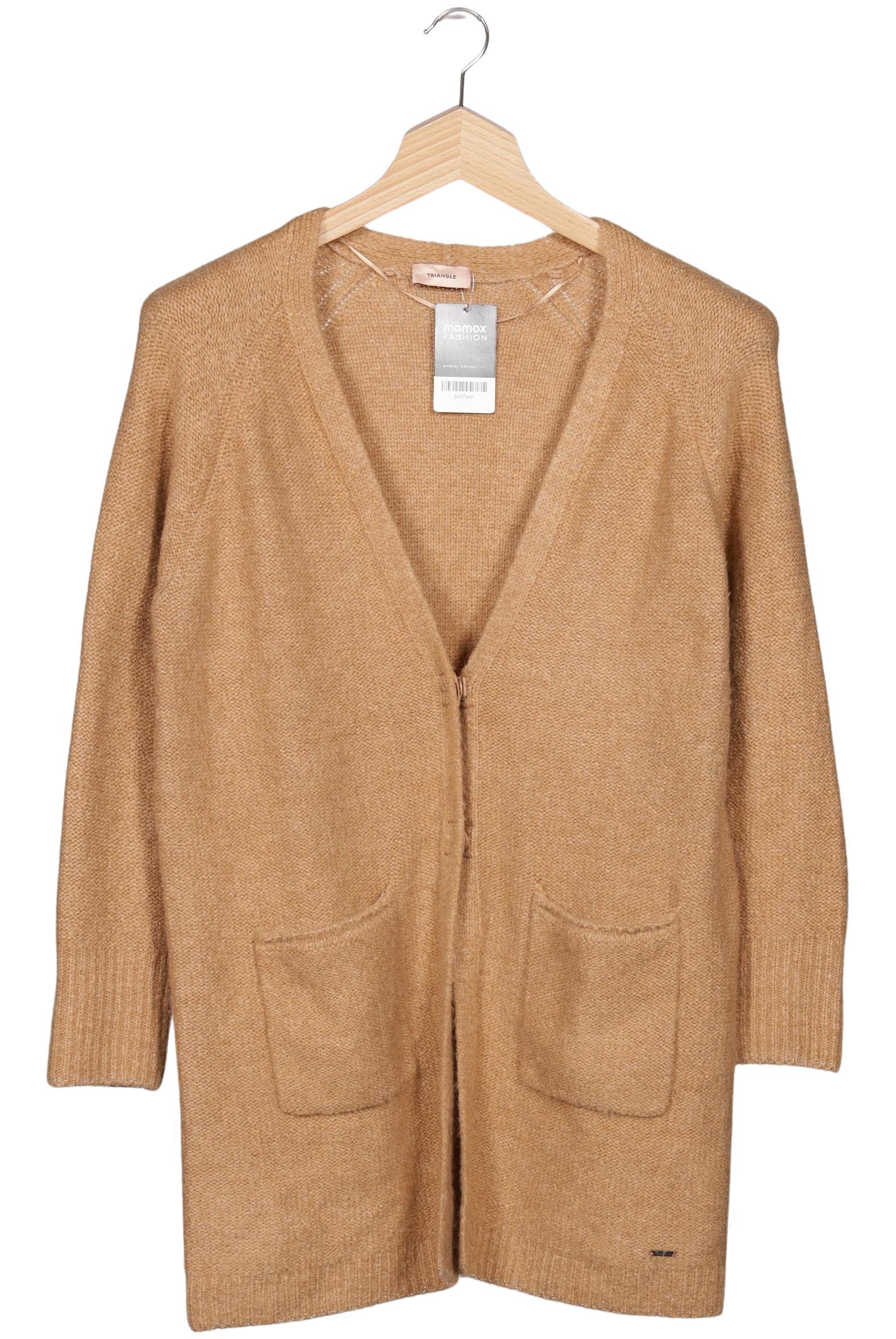 

Triangle Damen Strickjacke, braun, Gr. 44