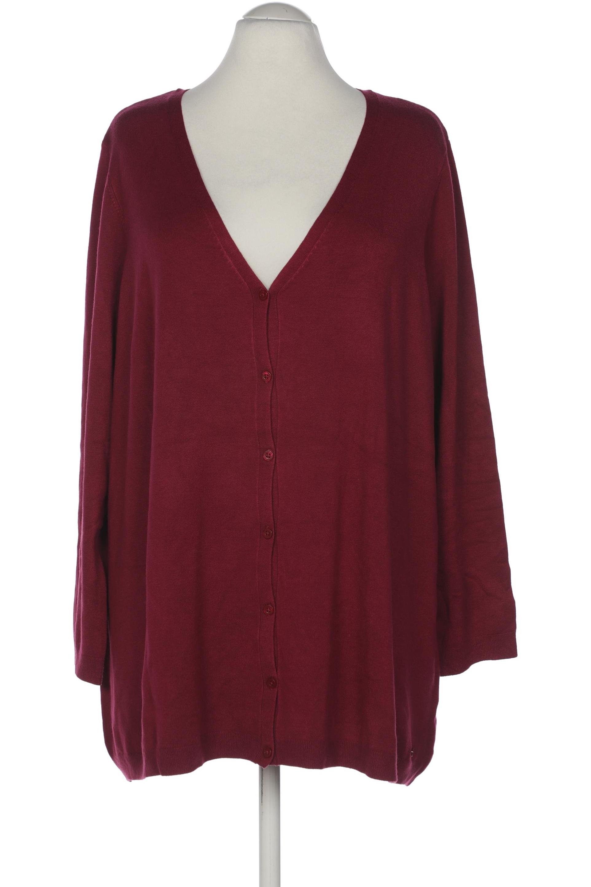 

Triangle Damen Strickjacke, bordeaux, Gr. 54