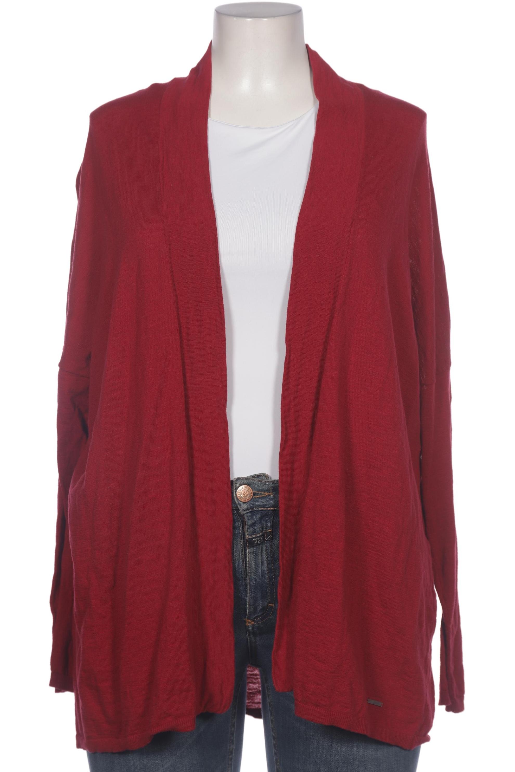 

Triangle Damen Strickjacke, rot, Gr. 46