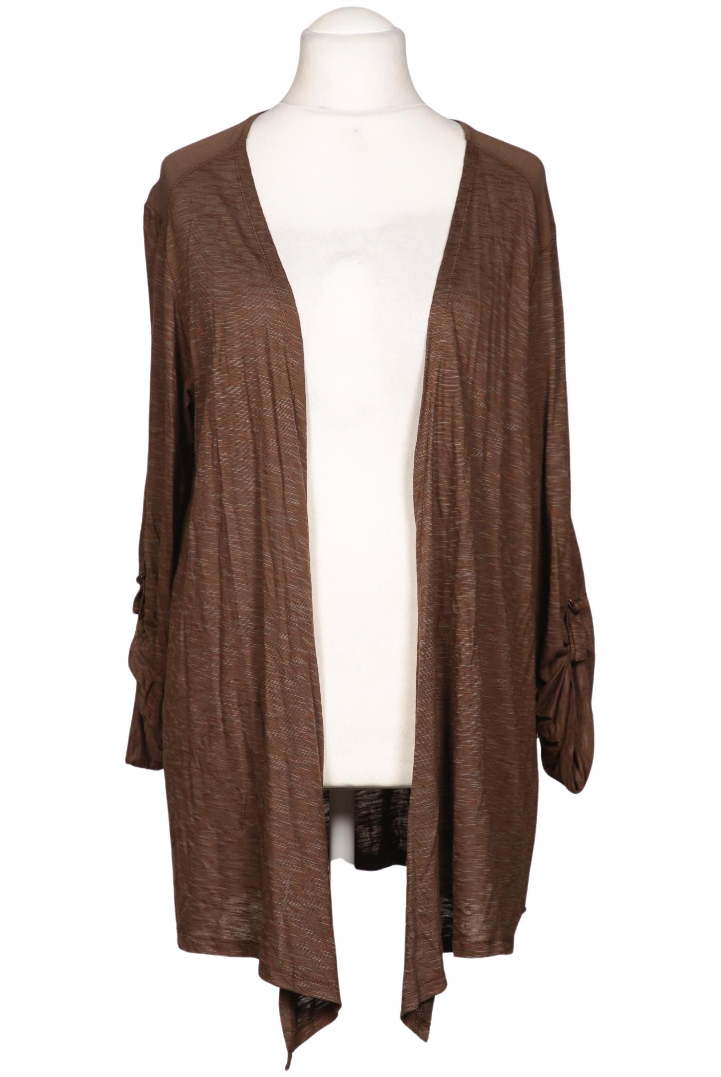 

Triangle Damen Strickjacke, braun, Gr. 50