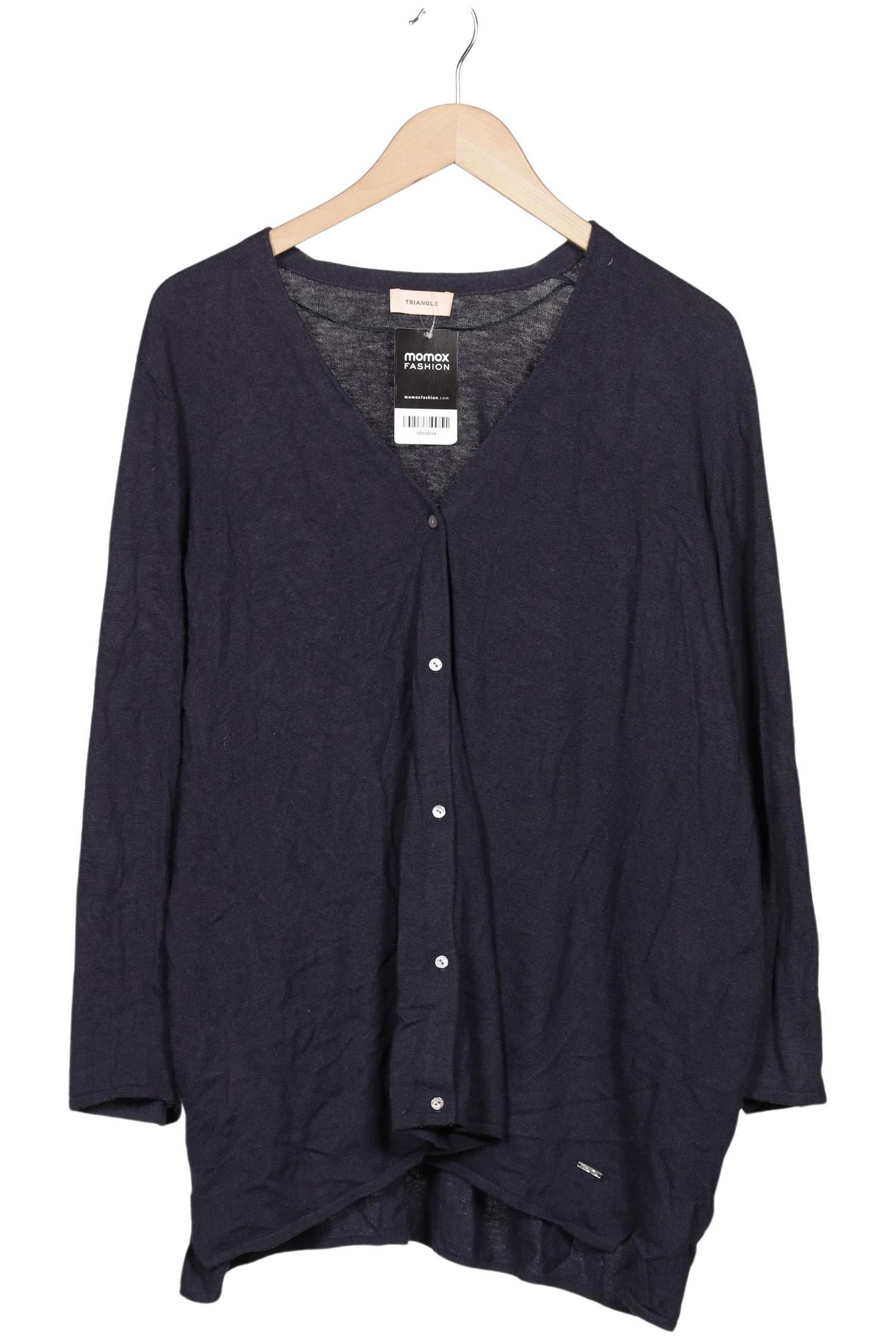 

Triangle Damen Strickjacke, marineblau, Gr. 54
