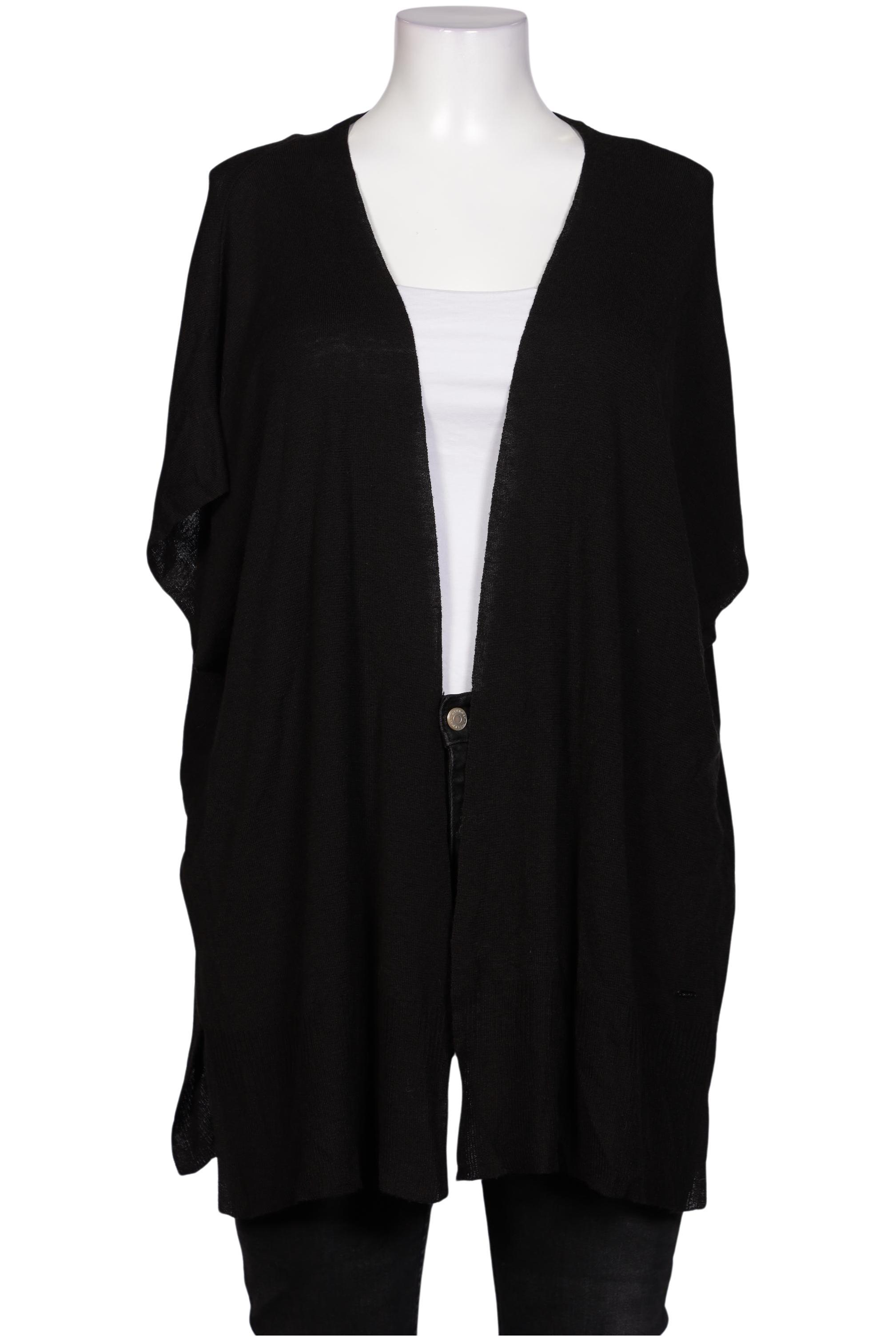 

Triangle Damen Strickjacke, schwarz, Gr. 48