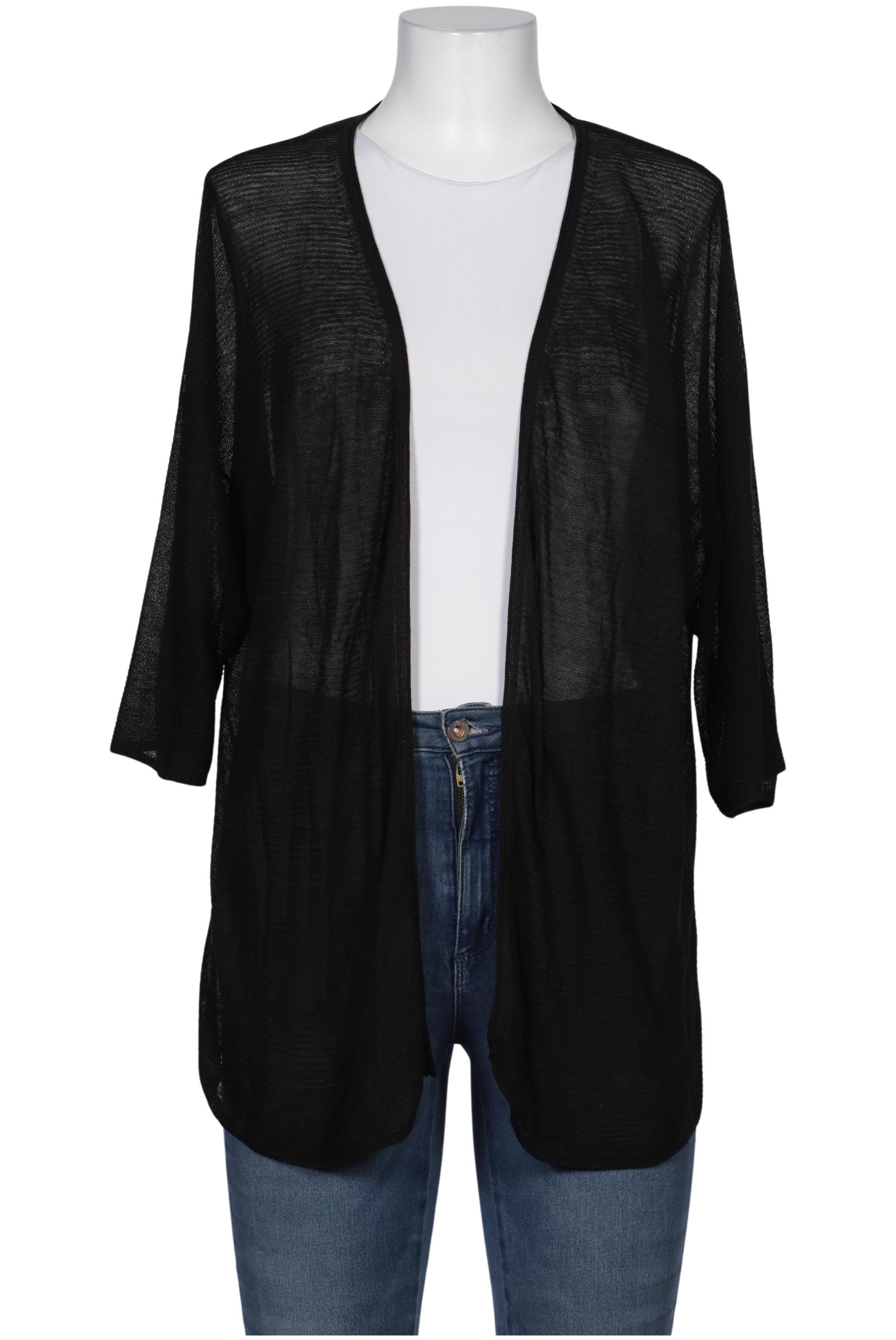 

Triangle Damen Strickjacke, schwarz, Gr. 48