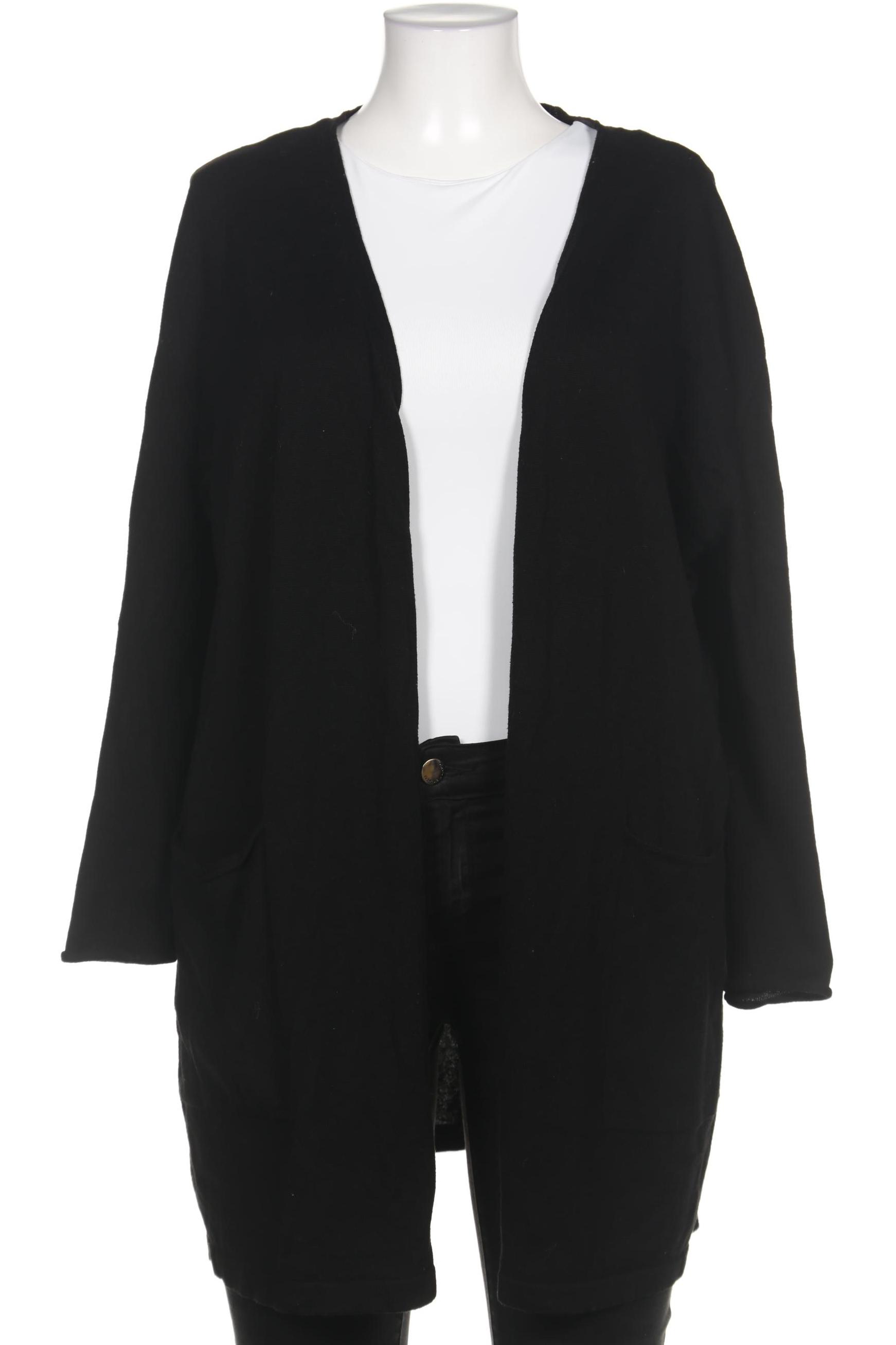 

Triangle Damen Strickjacke, schwarz, Gr. 50