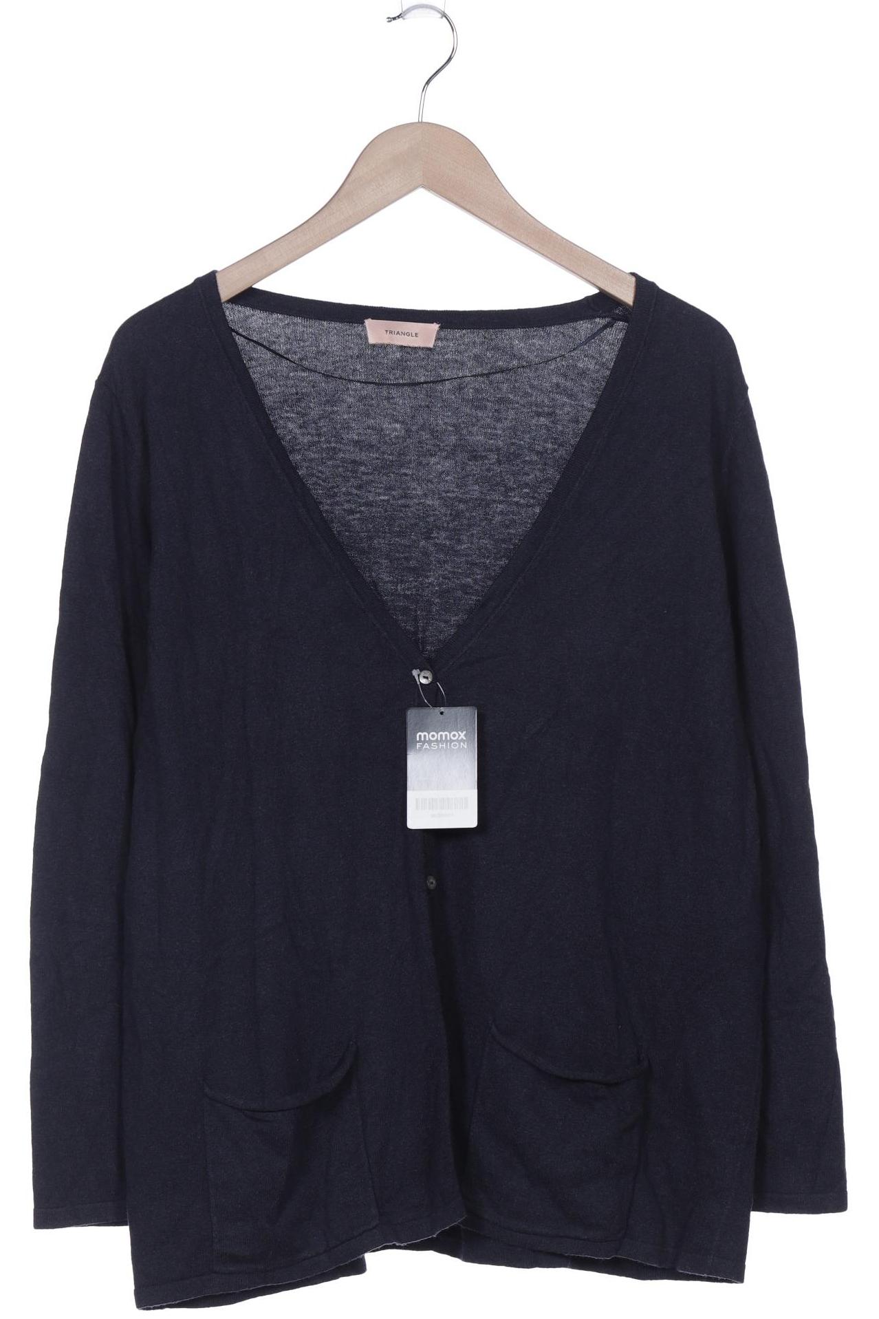 

Triangle Damen Strickjacke, blau, Gr. 44