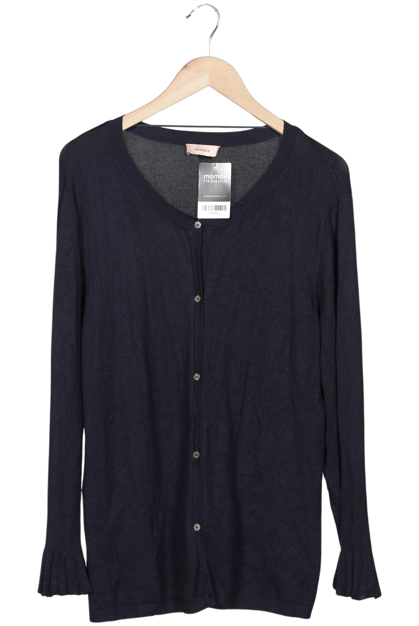 

Triangle Damen Strickjacke, marineblau, Gr. 46