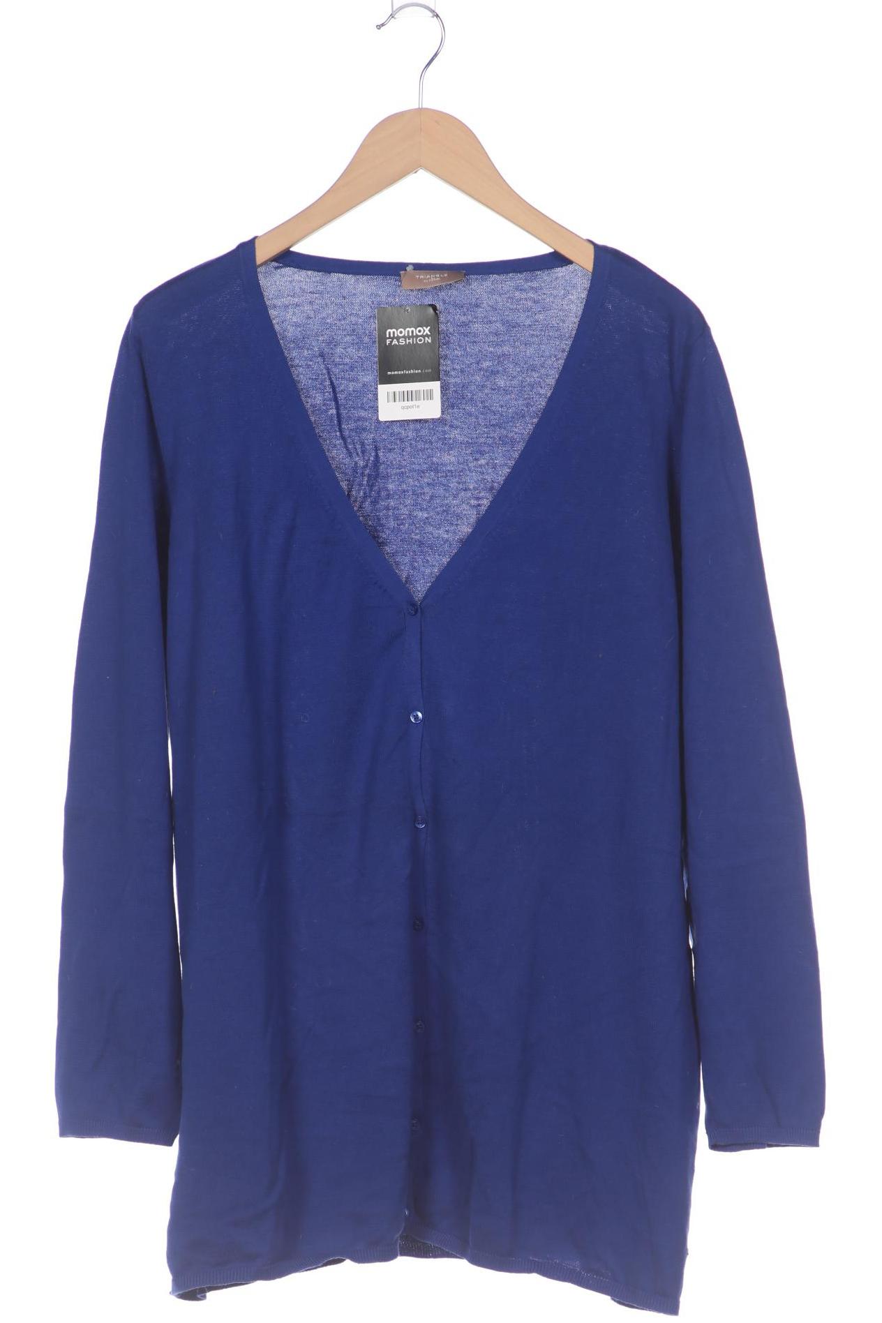 

Triangle Damen Strickjacke, marineblau, Gr. 54