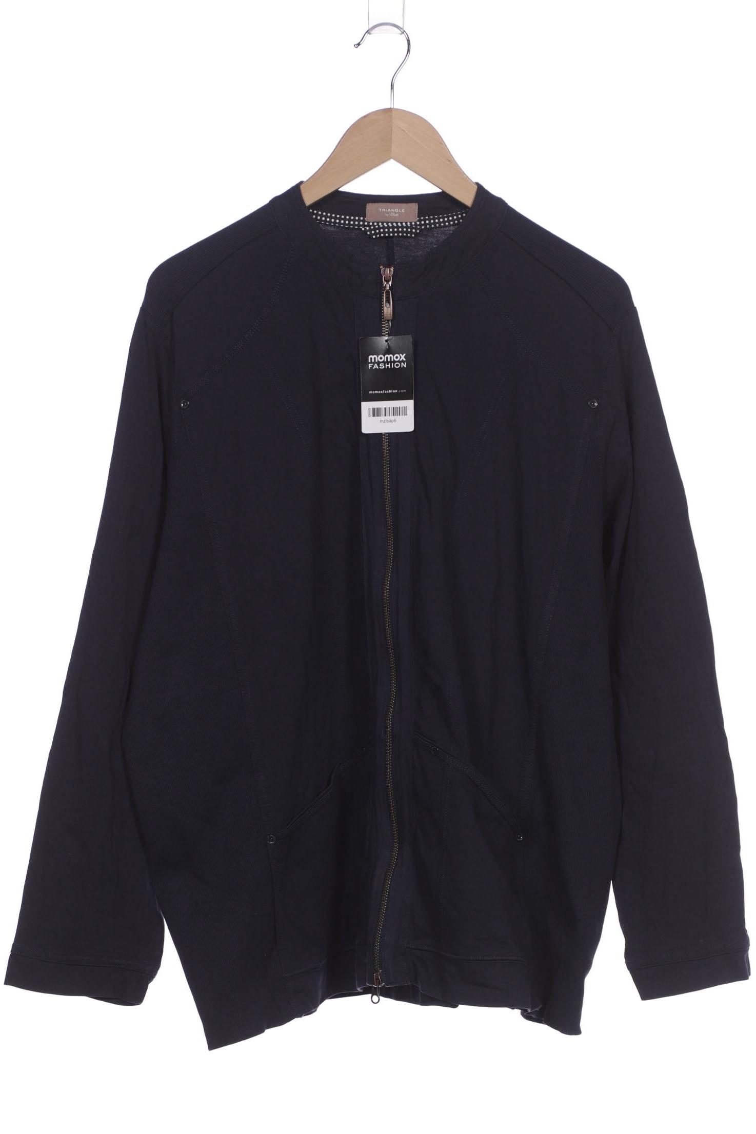 

Triangle Damen Strickjacke, marineblau, Gr. 50