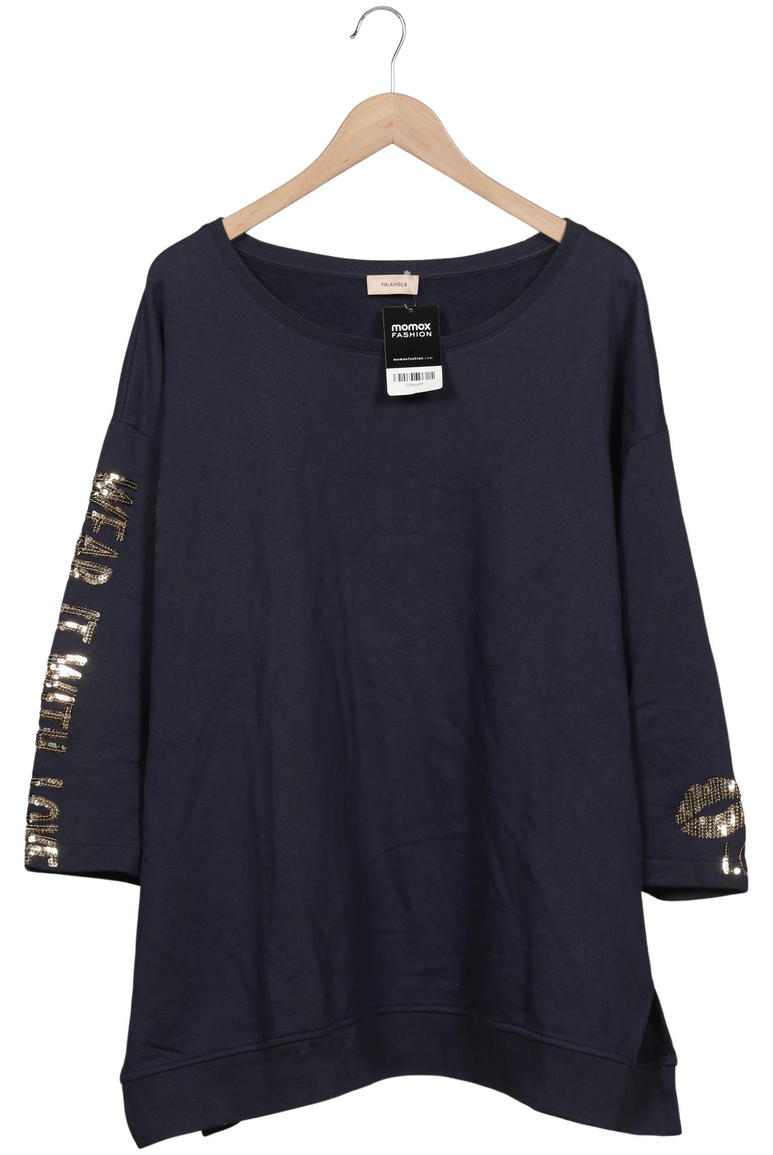 

Triangle Damen Sweatshirt, marineblau, Gr. 52