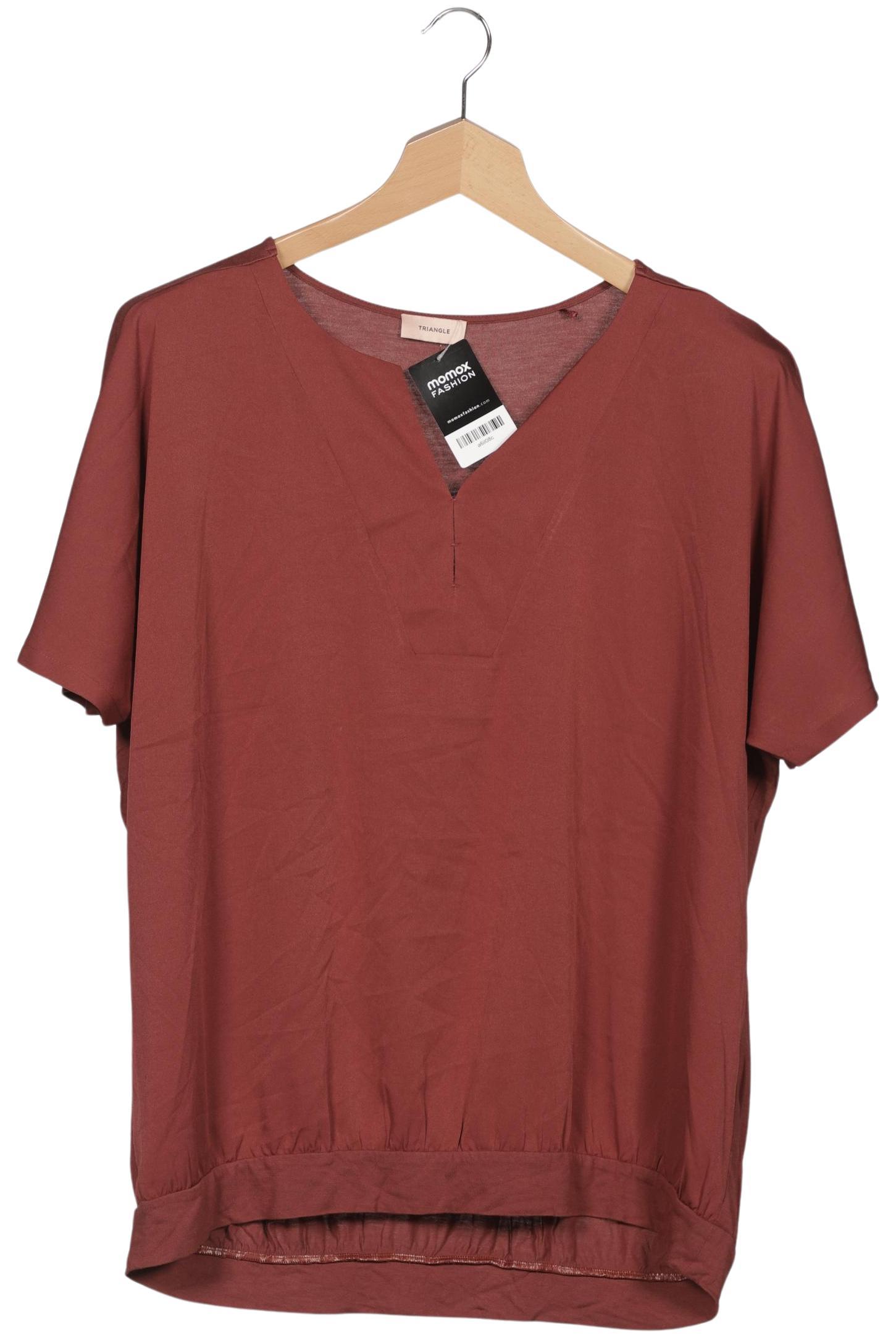 

Triangle Damen T-Shirt, bordeaux, Gr. 52