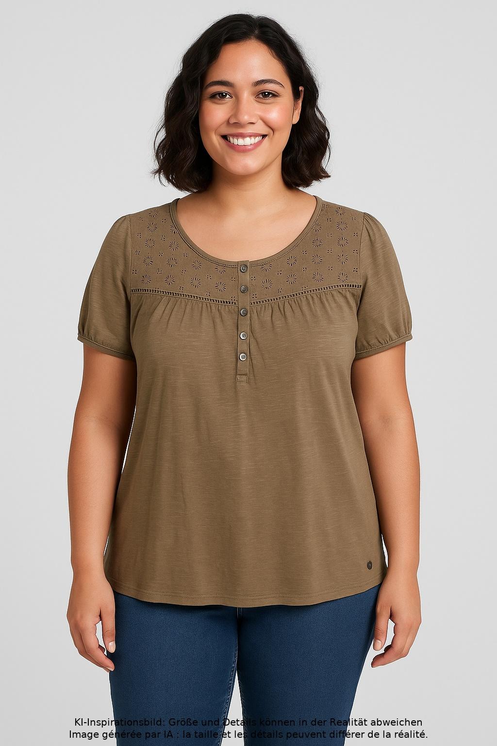 

Triangle Damen T-Shirt, braun, Gr. 44