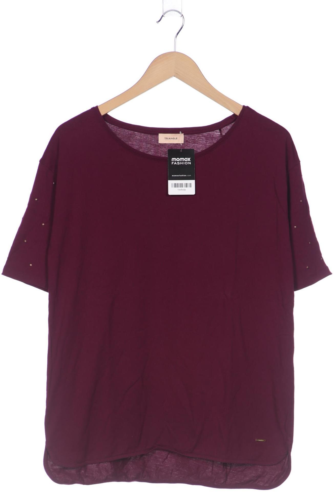 

Triangle Damen T-Shirt, bordeaux, Gr. 46