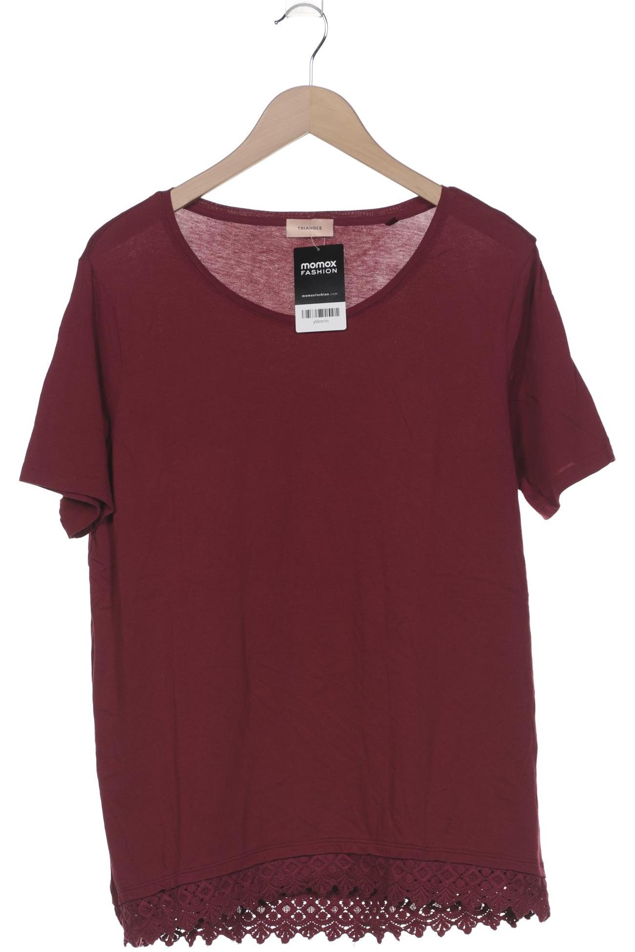 

Triangle Damen T-Shirt, bordeaux, Gr. 42