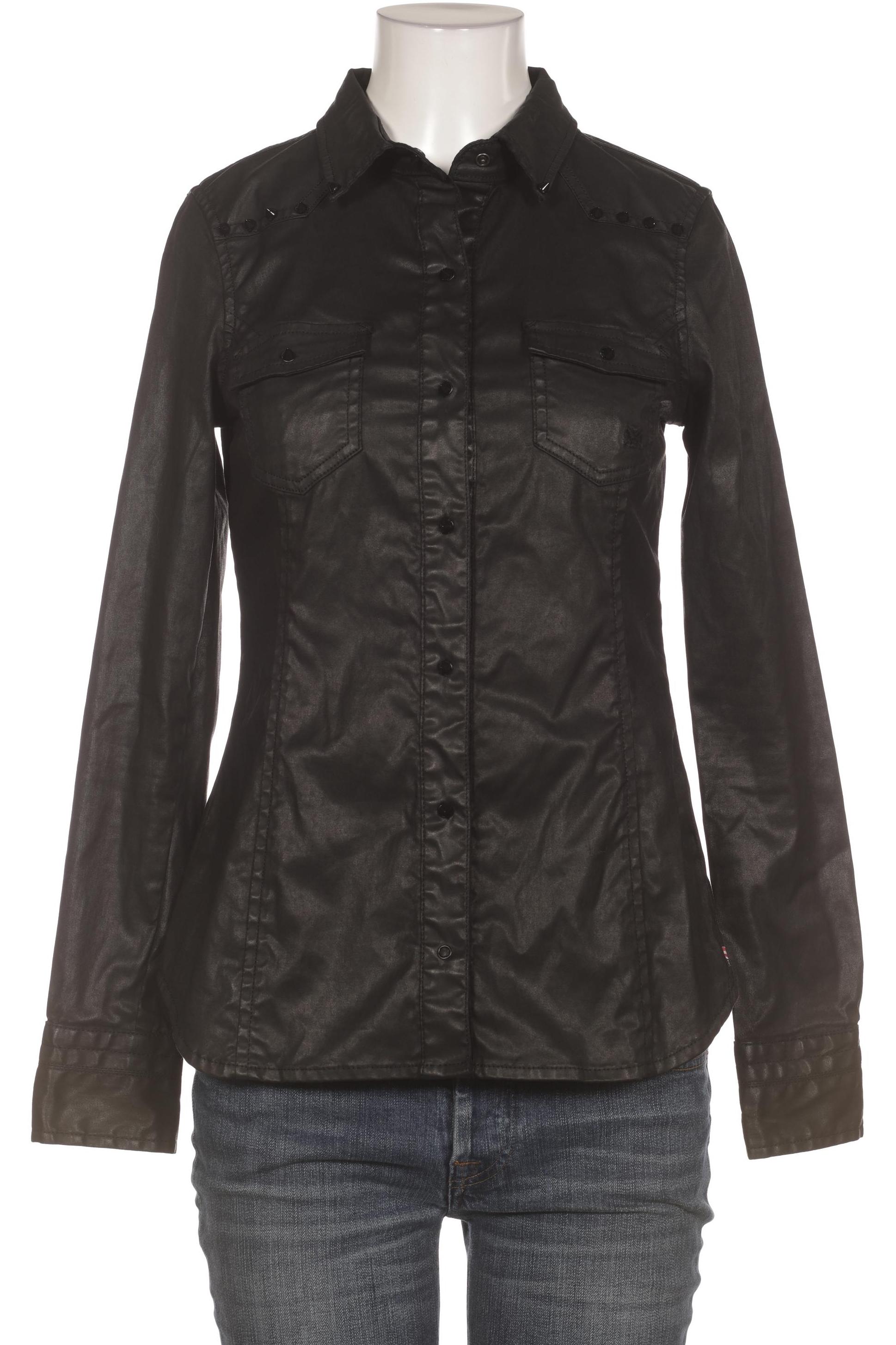 

Tribeca New York Damen Bluse, schwarz, Gr. 36