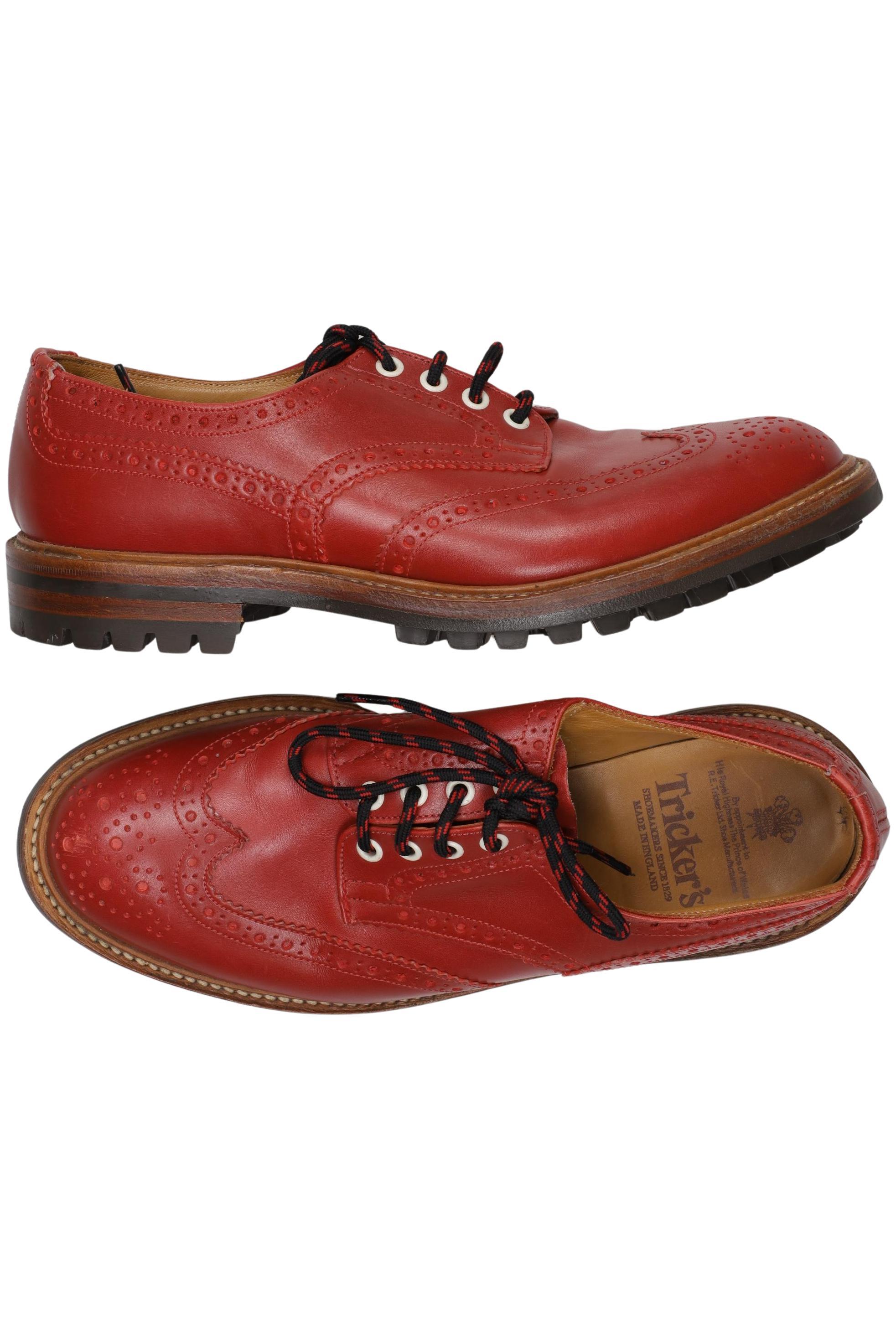 

Trickers Herren Halbschuh, rot, Gr. 9.5