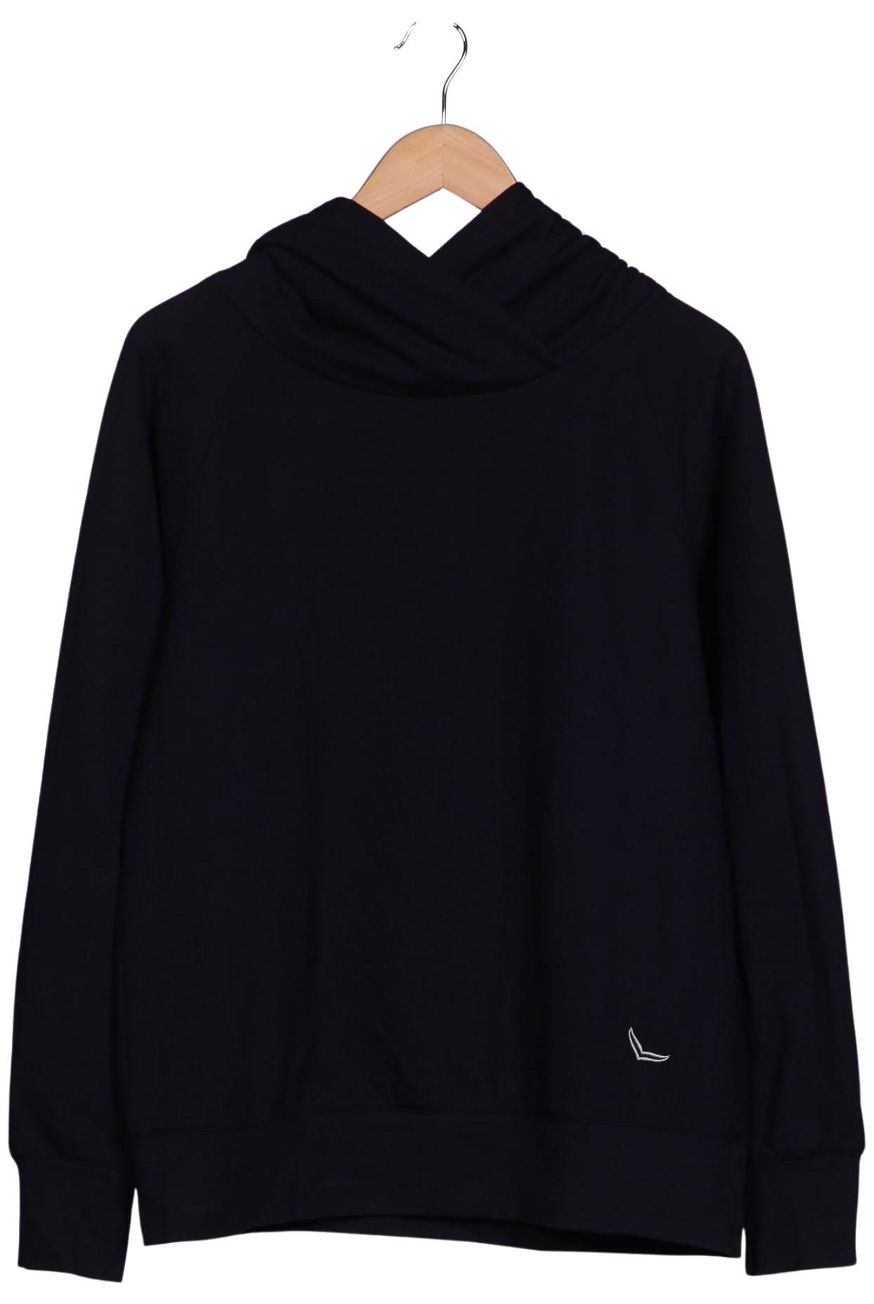 

Trigema Damen Kapuzenpullover, marineblau, Gr. 42