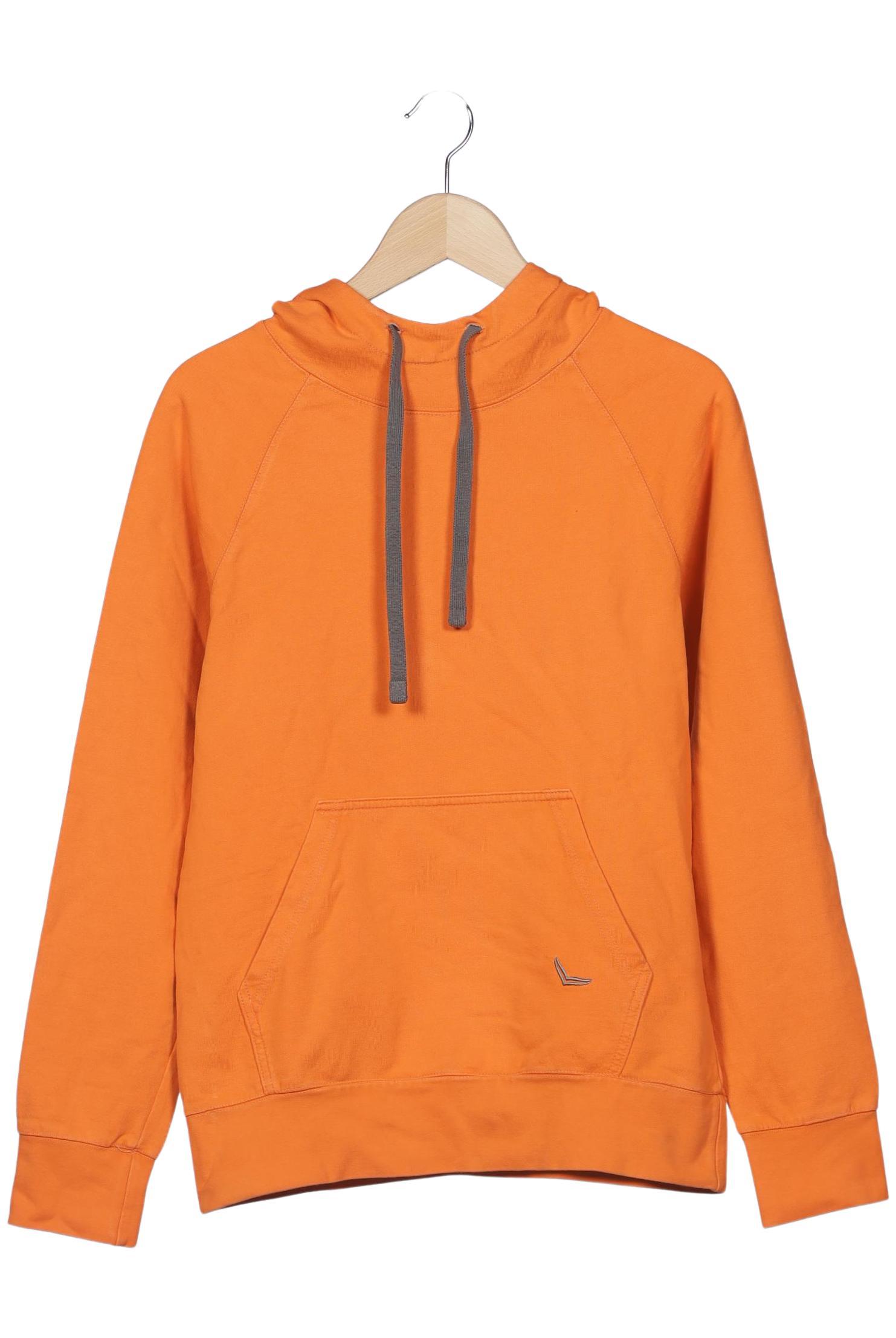 

Trigema Damen Kapuzenpullover, orange, Gr. 36