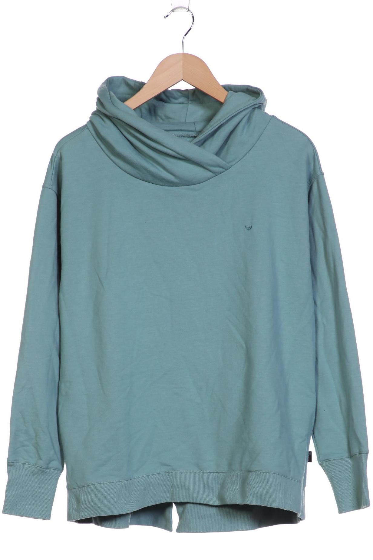 

Trigema Damen Kapuzenpullover, blau, Gr. 42