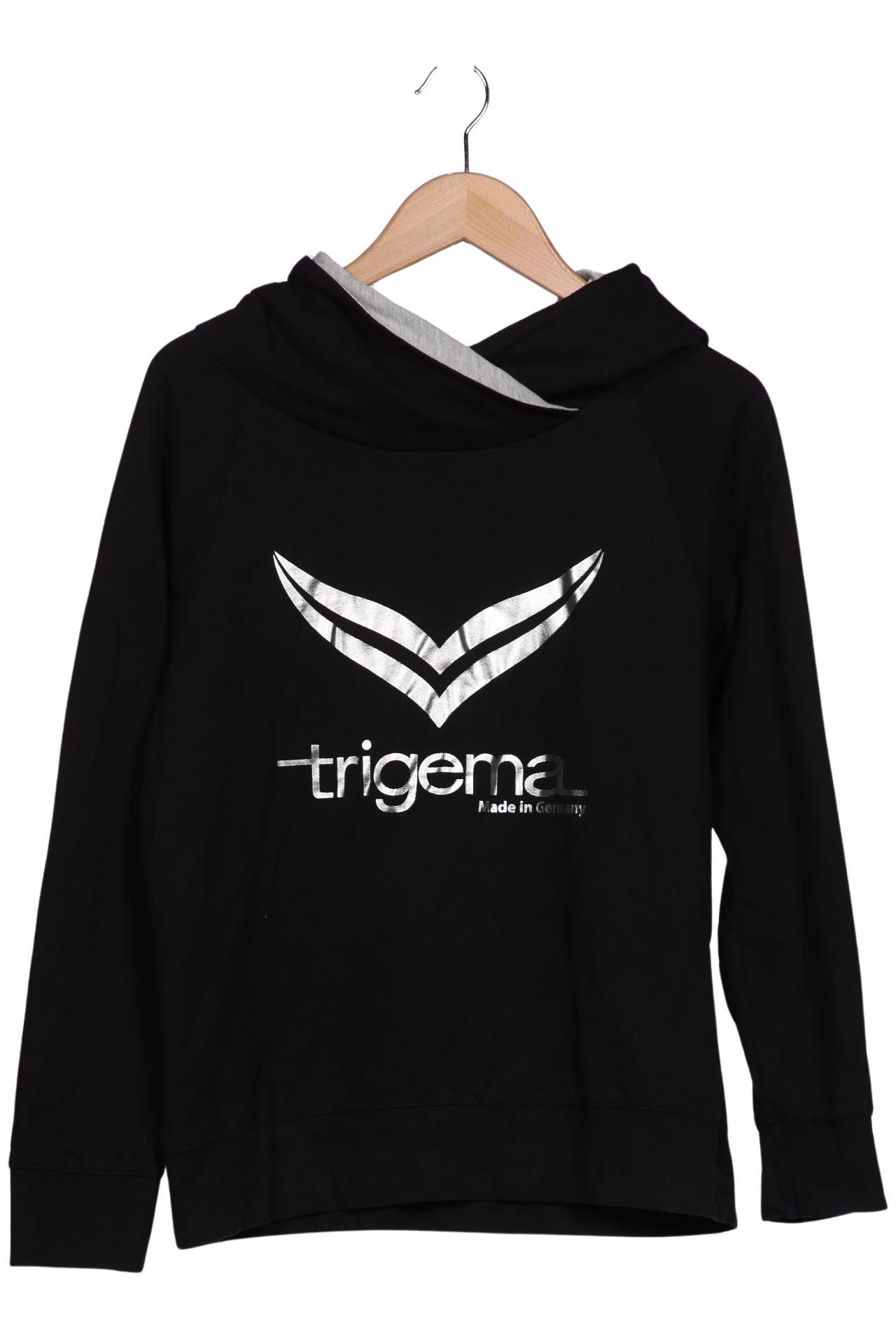 

Trigema Damen Kapuzenpullover, schwarz, Gr. 38