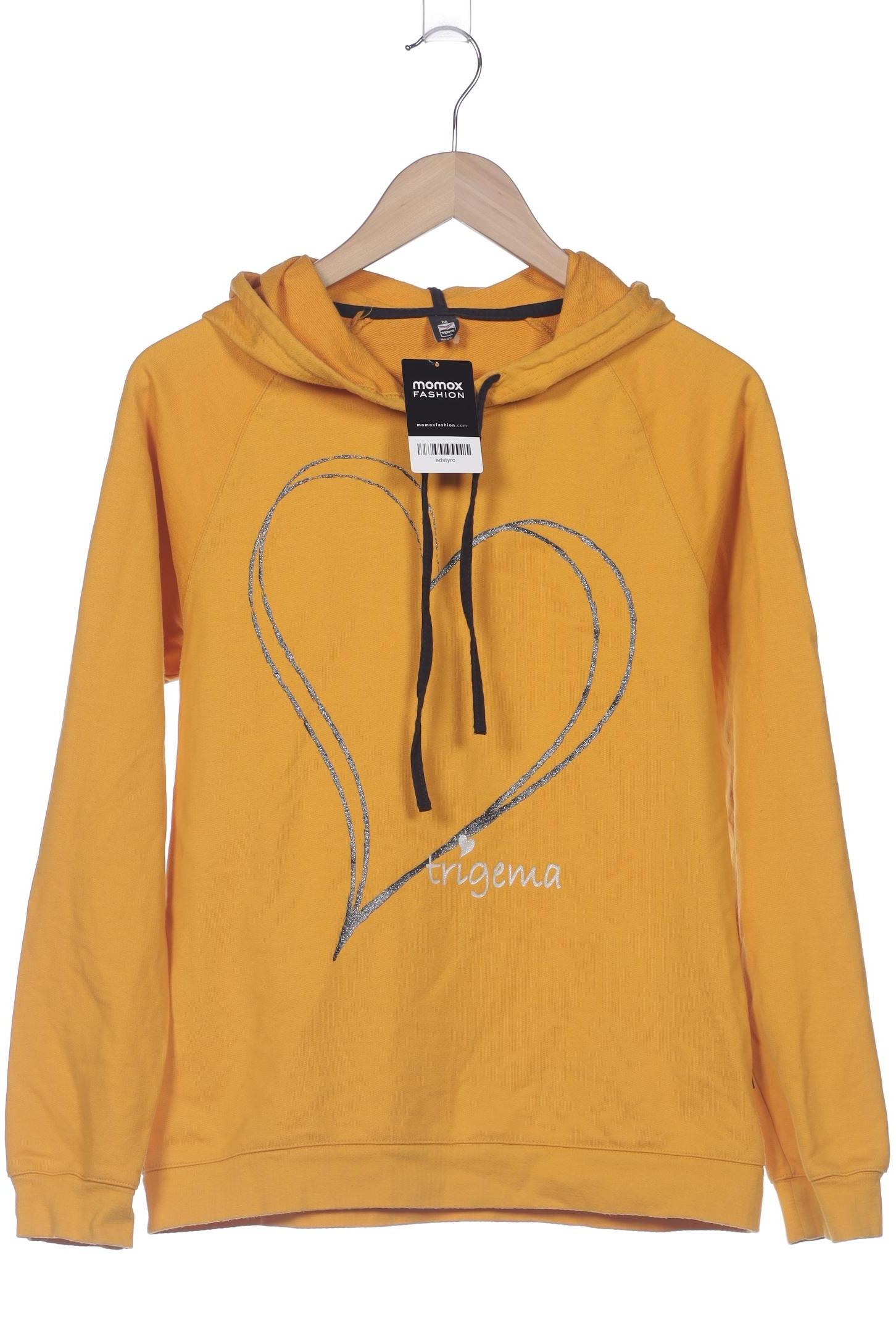

Trigema Damen Kapuzenpullover, gelb, Gr. 38