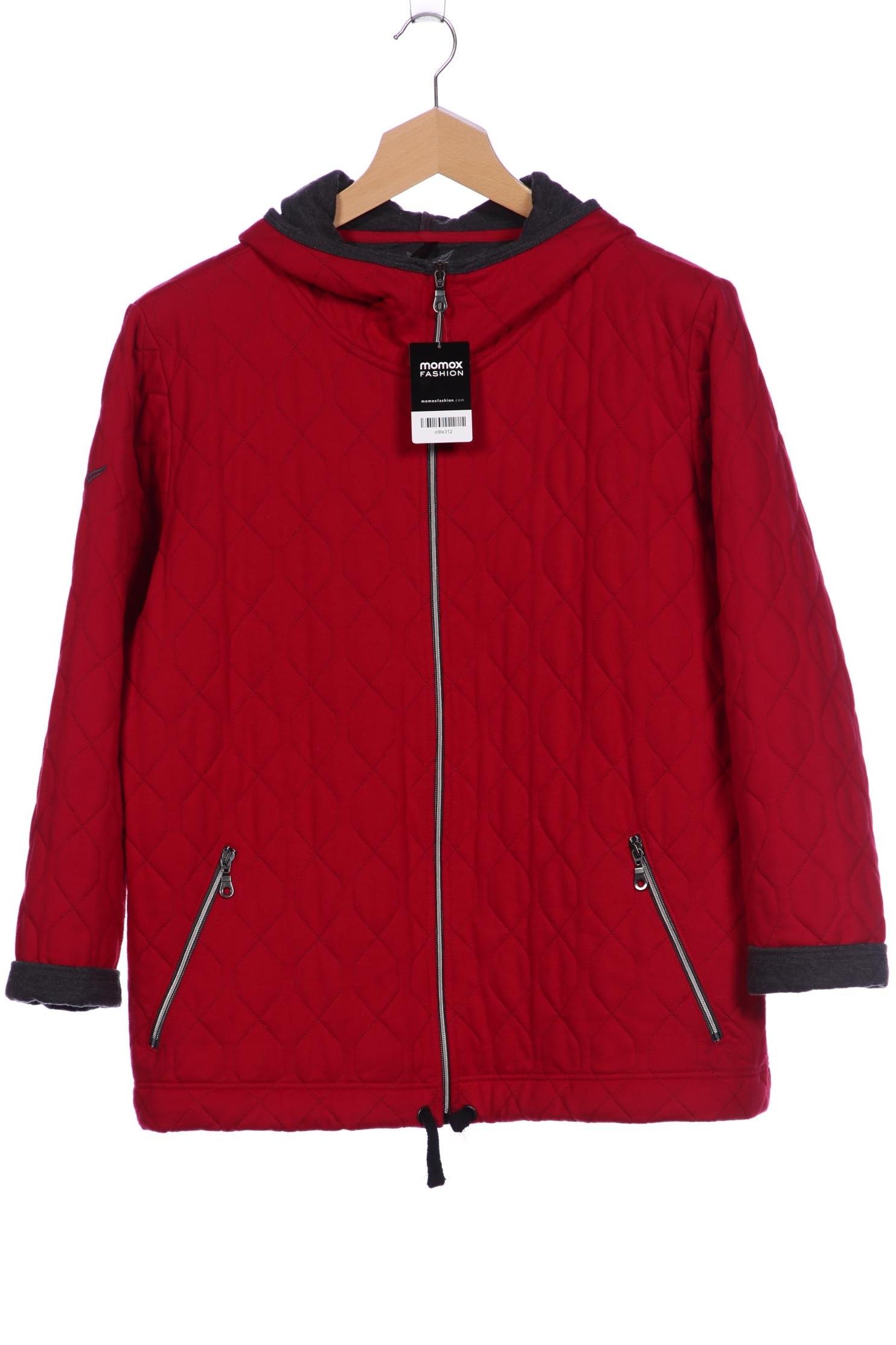 

Trigema Damen Kapuzenpullover, rot, Gr. 46