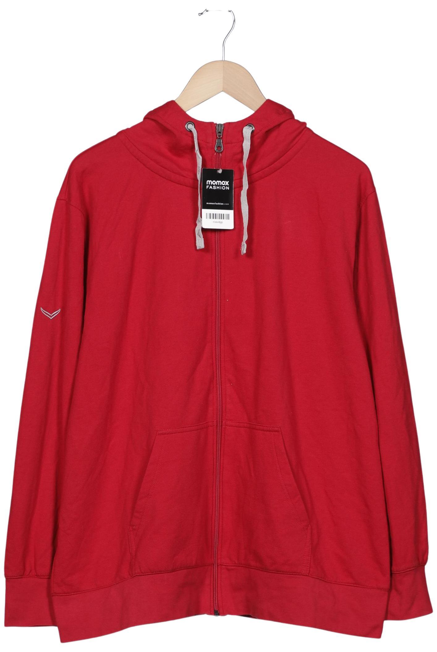 

Trigema Damen Kapuzenpullover, rot, Gr. 46